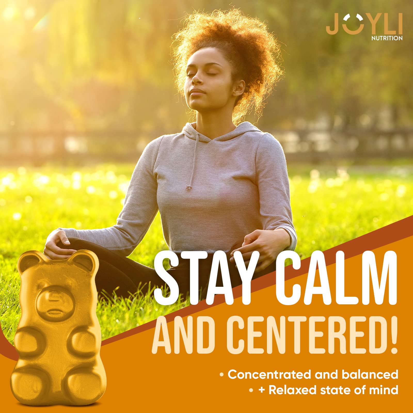 Joyli L Tyrosine Gummies 1000MG - L-Tyrosine Supplement for Kids & Adults