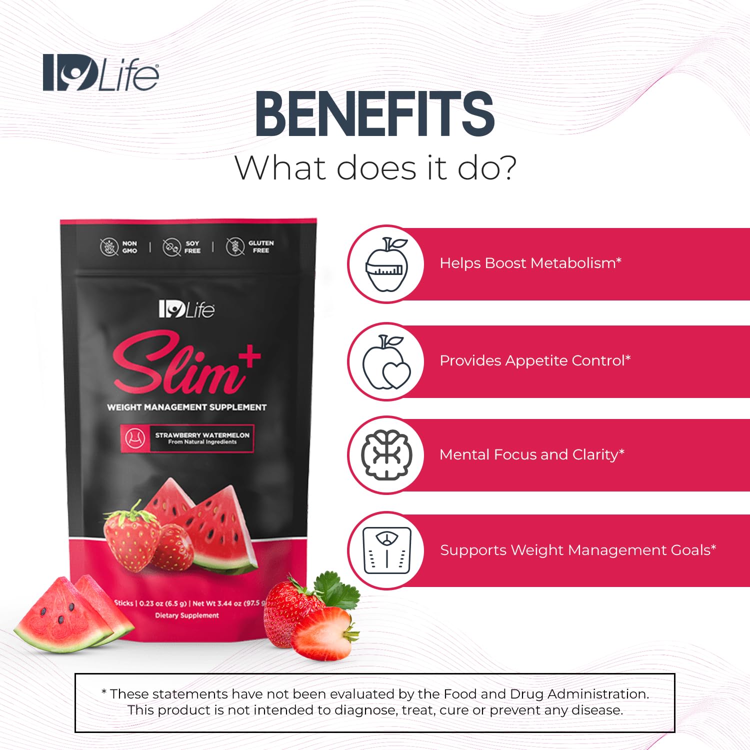 IDLife - Slim+ Weight Management Supplement - Easy to Prepare Delicious, Vegetarian