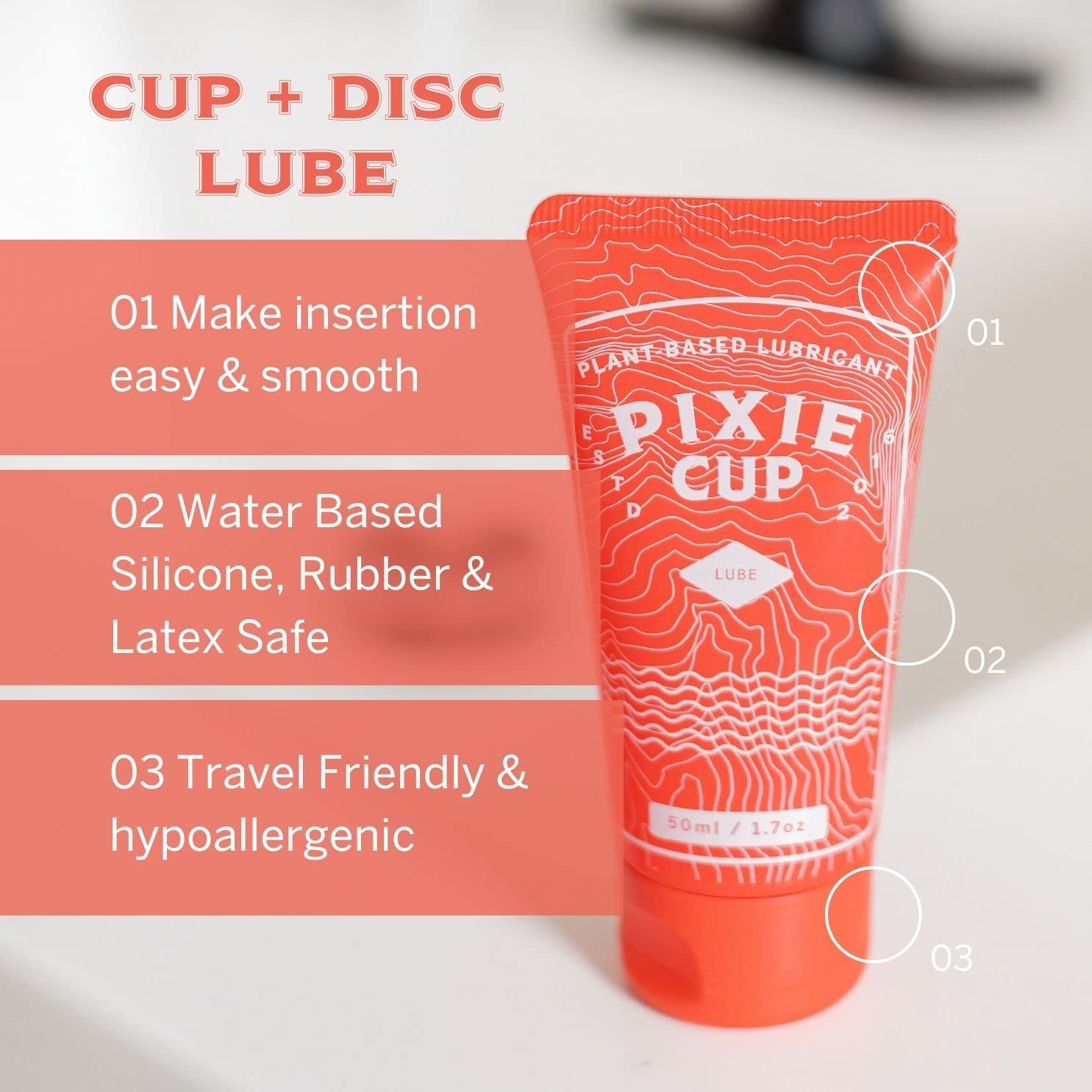 Pixie Cup Menstrual Cup Cleaner Kit - Sterilizer Wash, Public Restroom Carry Cup, 20 Wipes