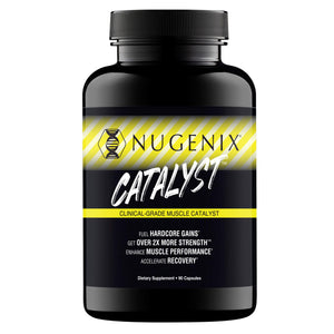 Nugenix Catalyst - Enhanced Muscle Builder and Muscle Recovery, Train Harder, Increase 