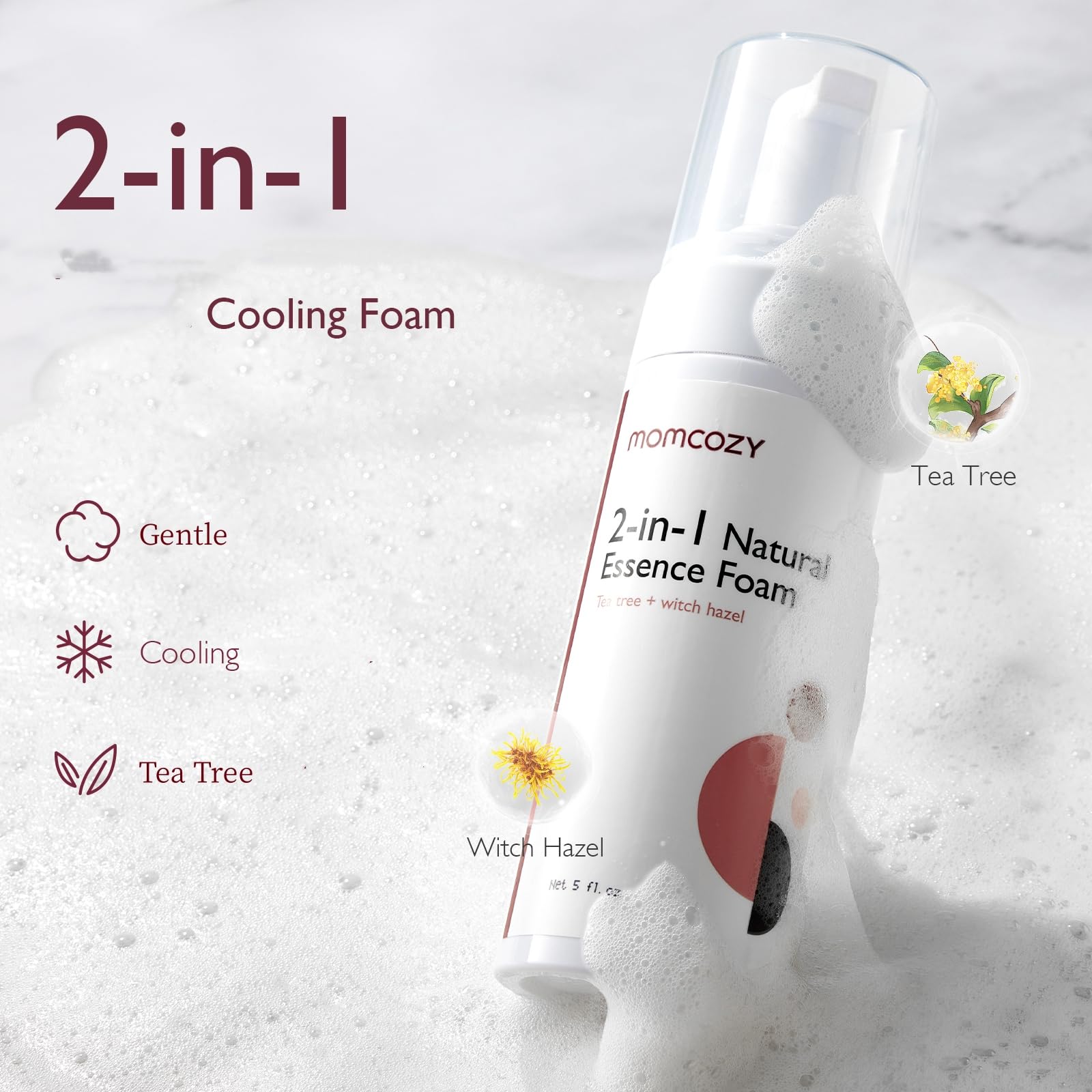 Momcozy Postpartum Recovery Essentials Kit, Labor Delivery Mom Care Kit, Self-Absorbent Disposable