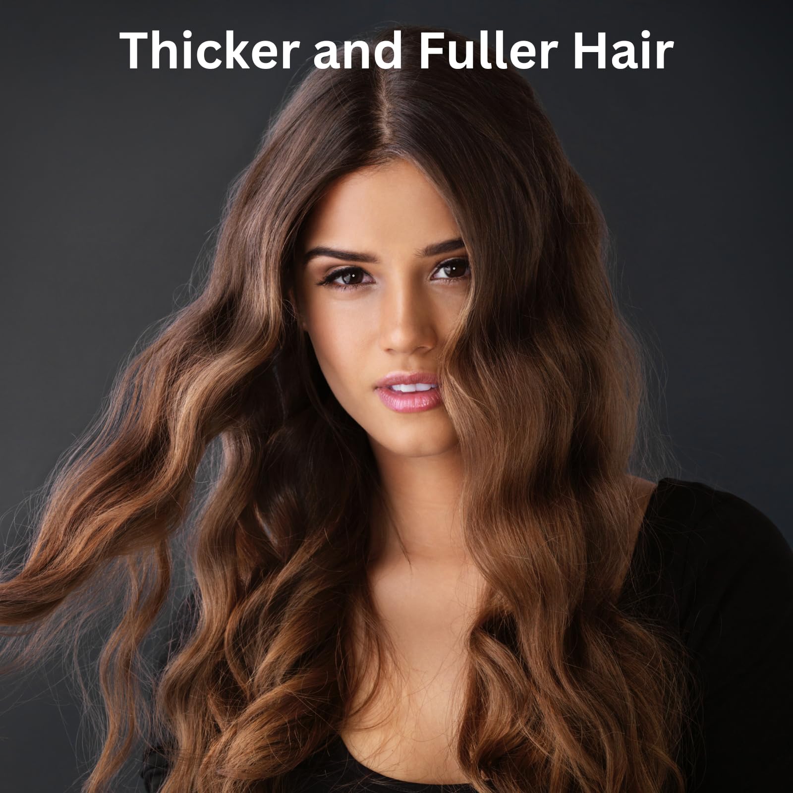 Ebony Medicals DHT Blocker Hair Growth Serum - Hair Loss Supplement, Supports Natural Regrowth