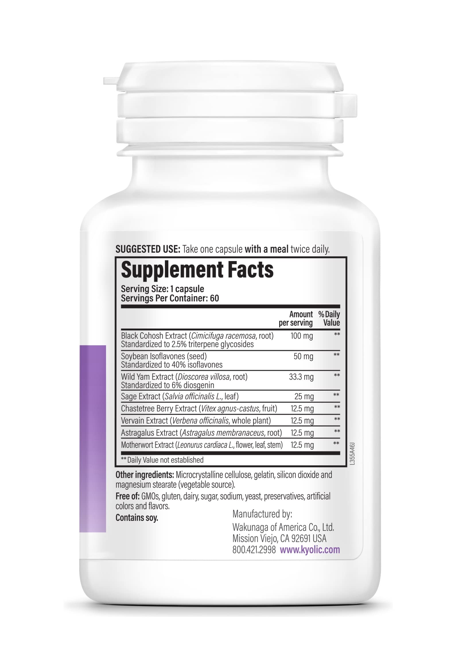 Kyolic Specialty Series, Estro-Logic Optimal Estrogen Balance, 60 Capsules