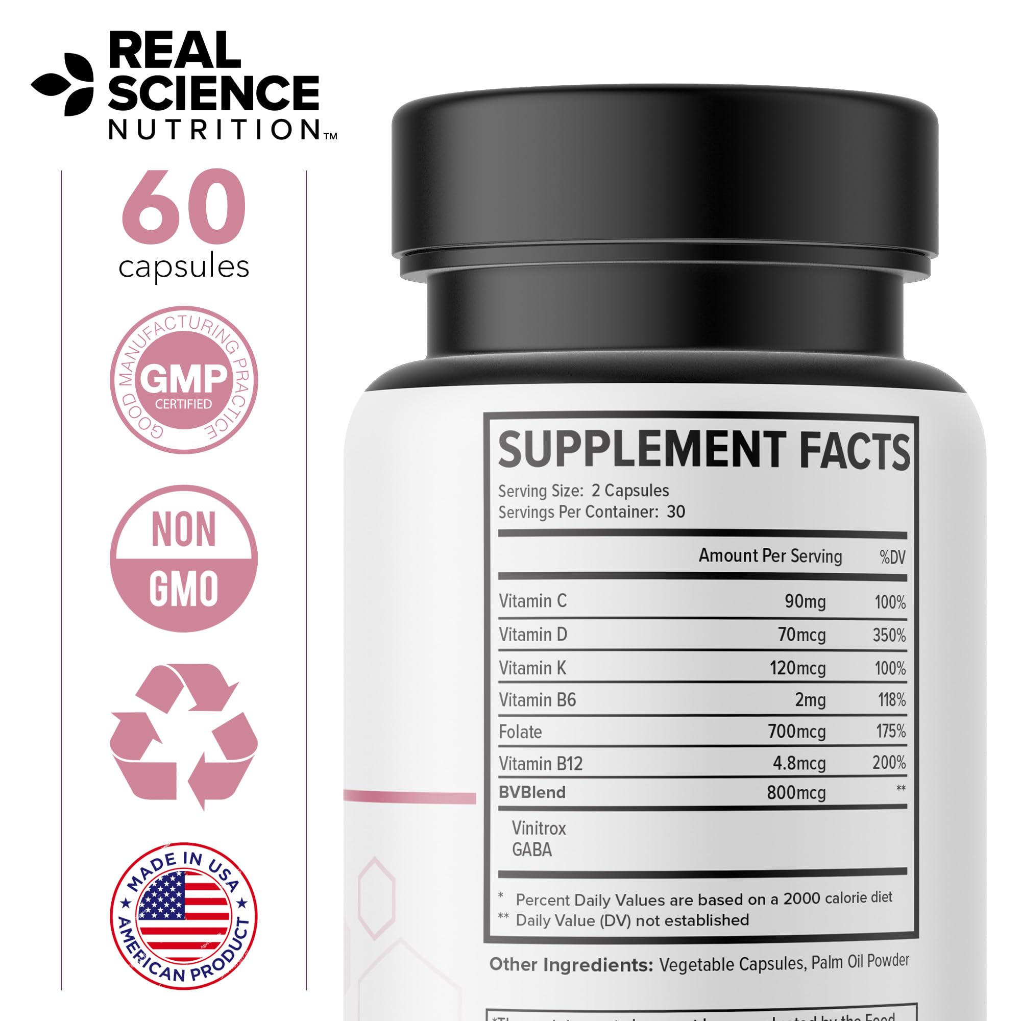 Real Science Nutrition Offers Bacterial VaginX Miracle - Nitric Oxide Enhanced Formulated