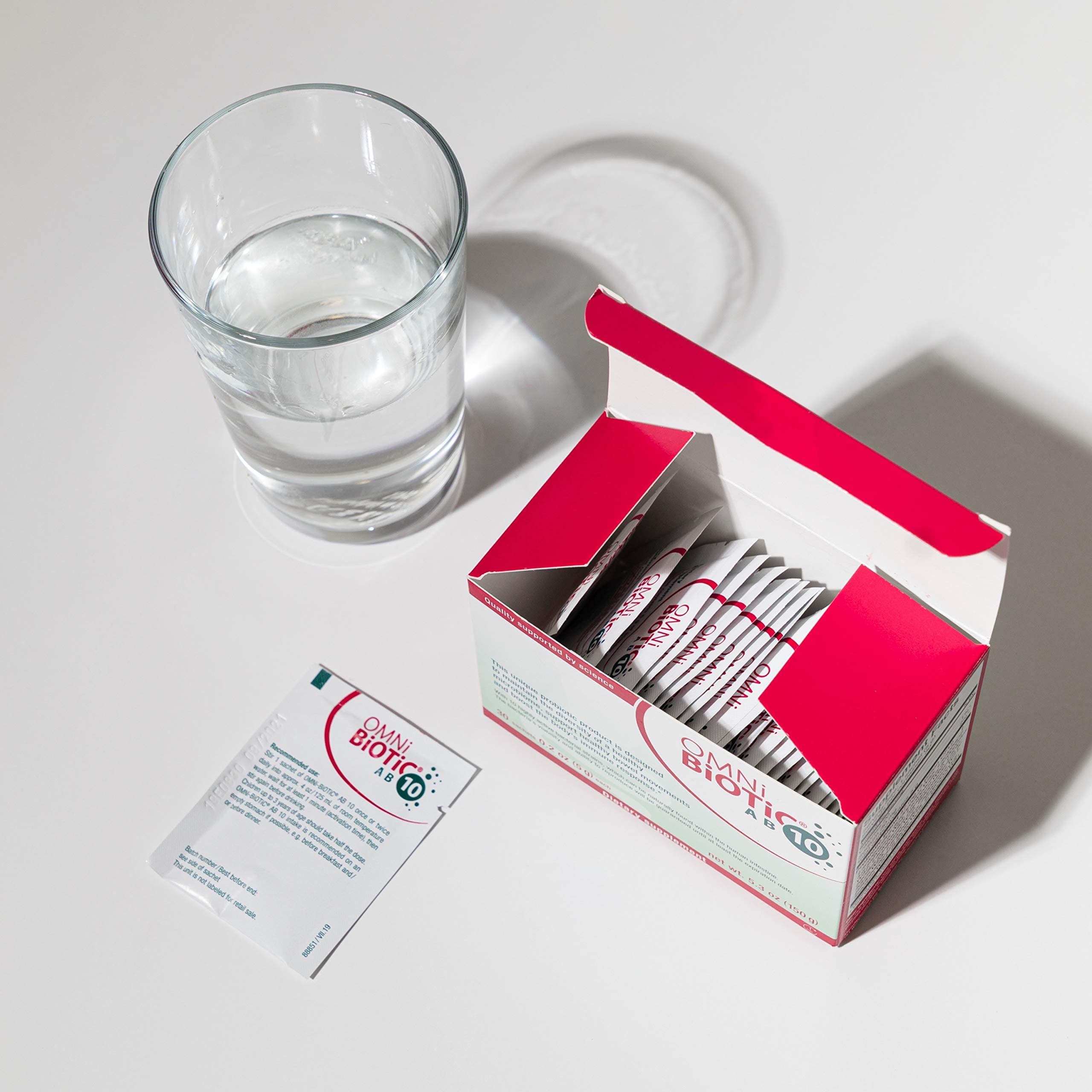 OMNi BiOTiC AB 10 - Clinically Tested Restorative Probiotic - Supports & Restores Gut Flora & Digestion