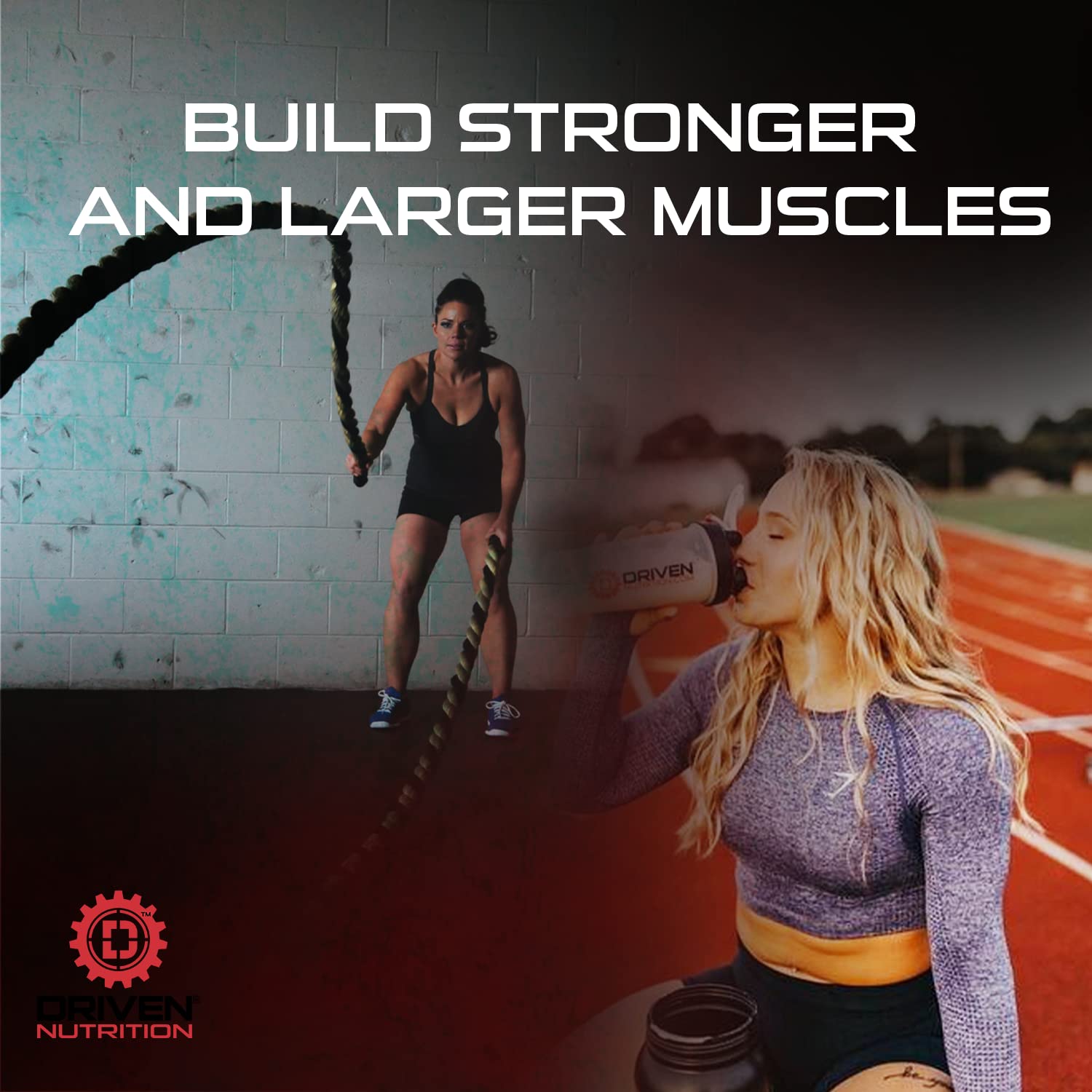 Driven WHEY- Grass Fed Whey Protein Powder: Delicious, Clean Protein Shake- Improve