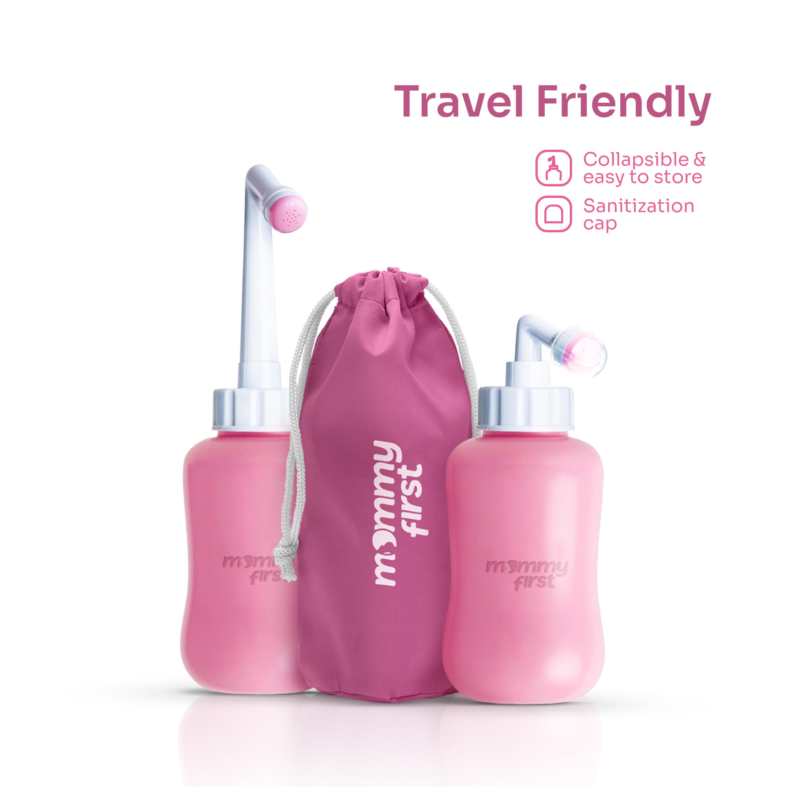 Peri Bottle for Postpartum Care from Mommy First™ | Upside Down Bottle for Perineal Cleansing and Recovery