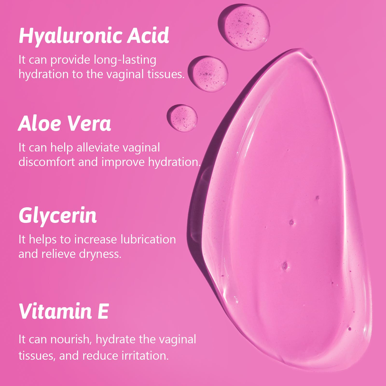 vetrue Vaginal Moisturizing Gel, pH-Balanced Formula with Hyaluronic Acid, Aloe Vera
