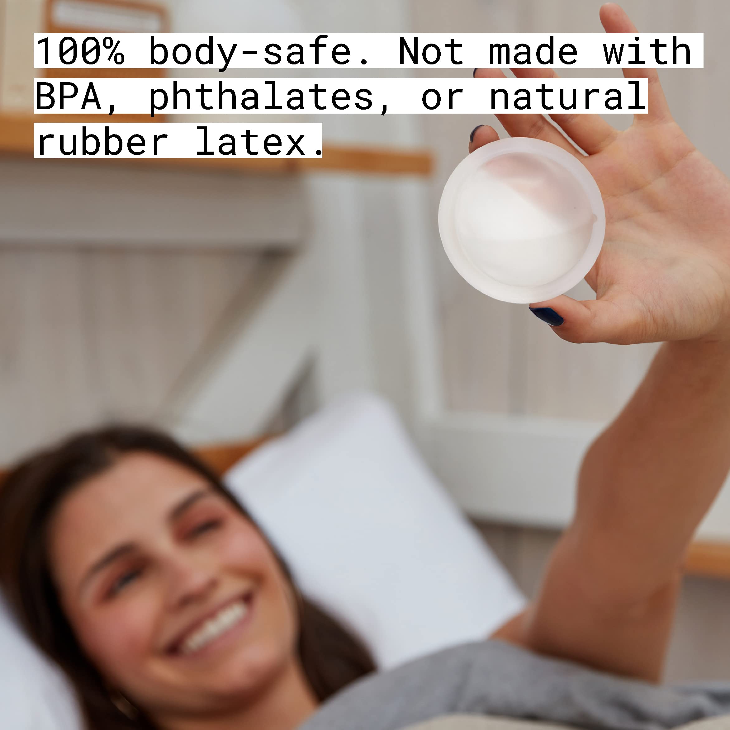 Flex Reusable Disc | Reusable Menstrual Disc | Tampon, Pad, and Cup Alternative | Capacity of 6 Super