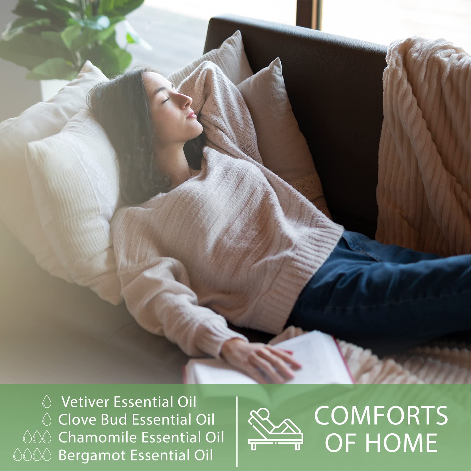 PHATOIL 100ML Chamomile Essential Oil - 3.38FL.OZ Essential Oils for Diffusers for Home