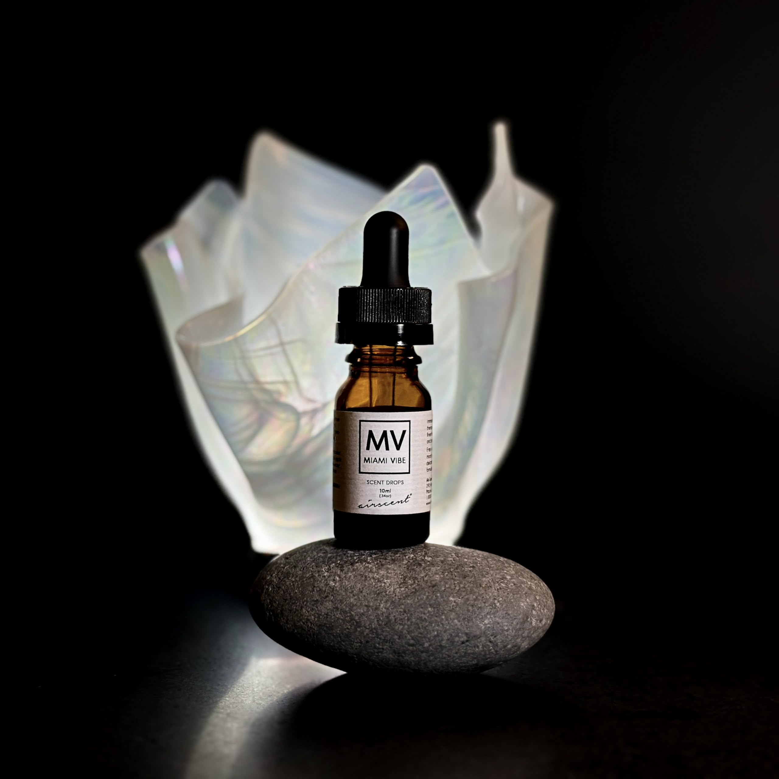 Miami Vibe Diffuser Oil - Air-Scent Fragrance for Aroma Oil Diffusers - 10 Milliliter (.34 fl oz) Bottle