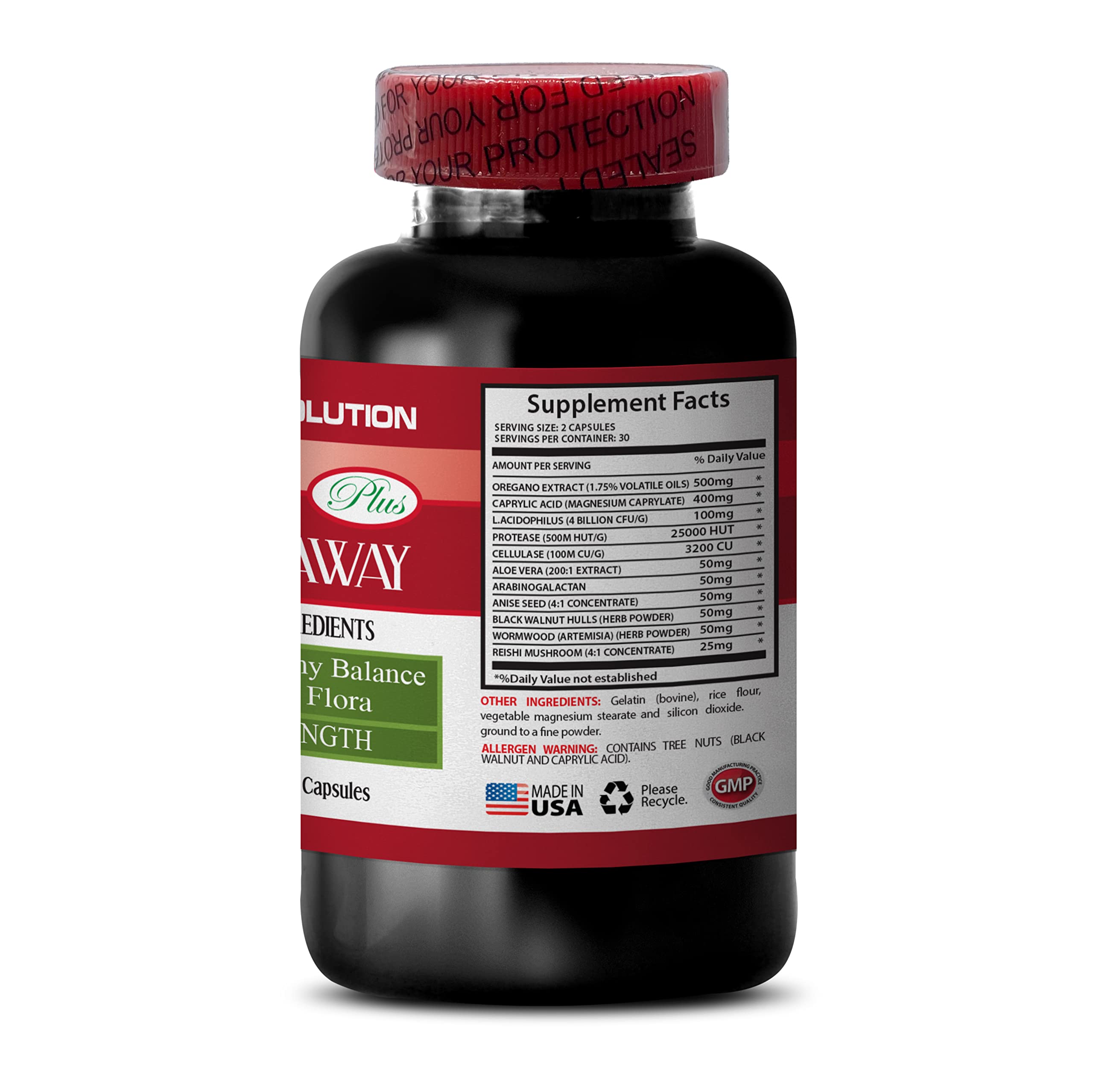 Immunity Support Supplement - Candida Away Plus - Candida Digestive - Candida Cleanse Extra Strength