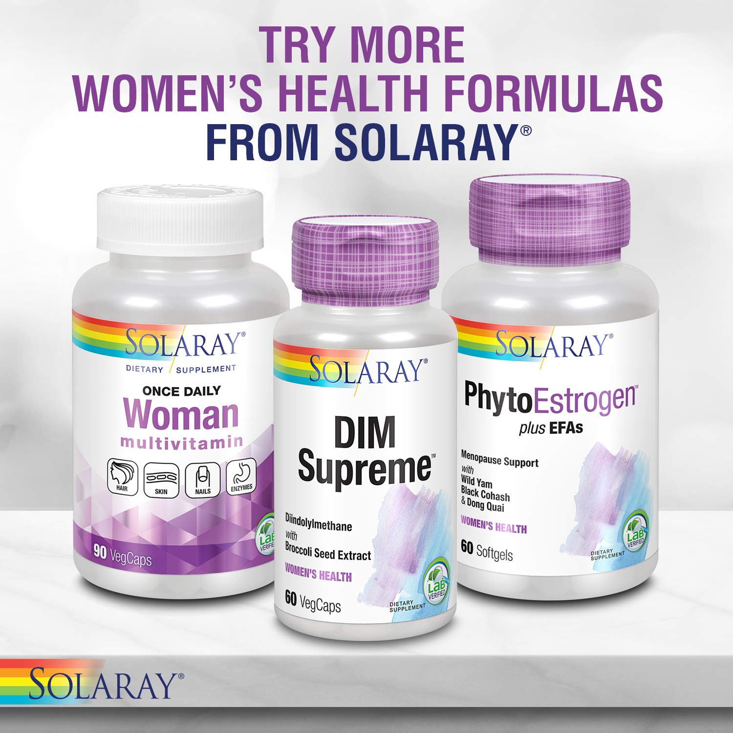 Solaray Phytoestrogen Supplement, 120 Count