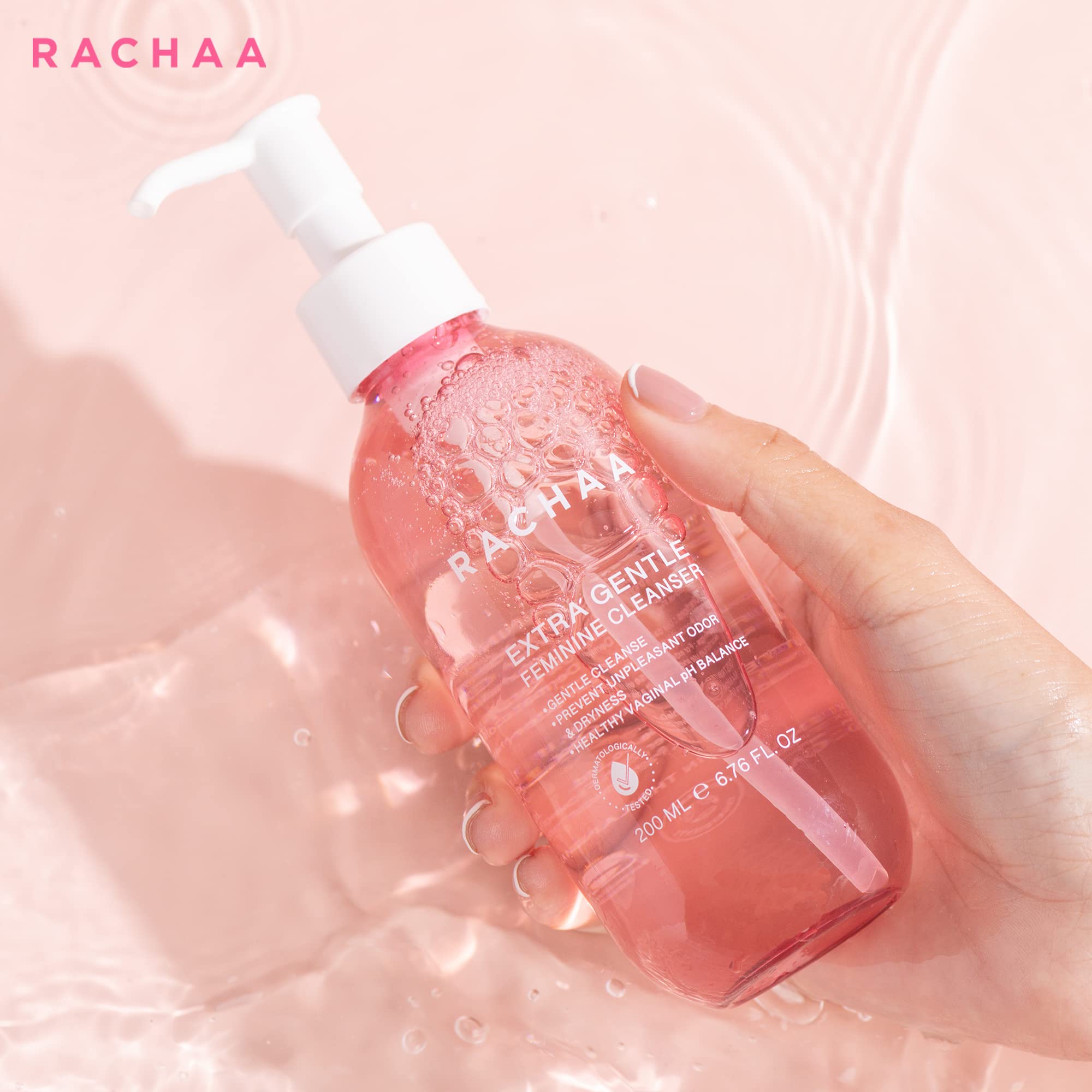 RACHAA Feminine Wash for Women, Lightening and Moisturizing, pH Balance Intimate Wash