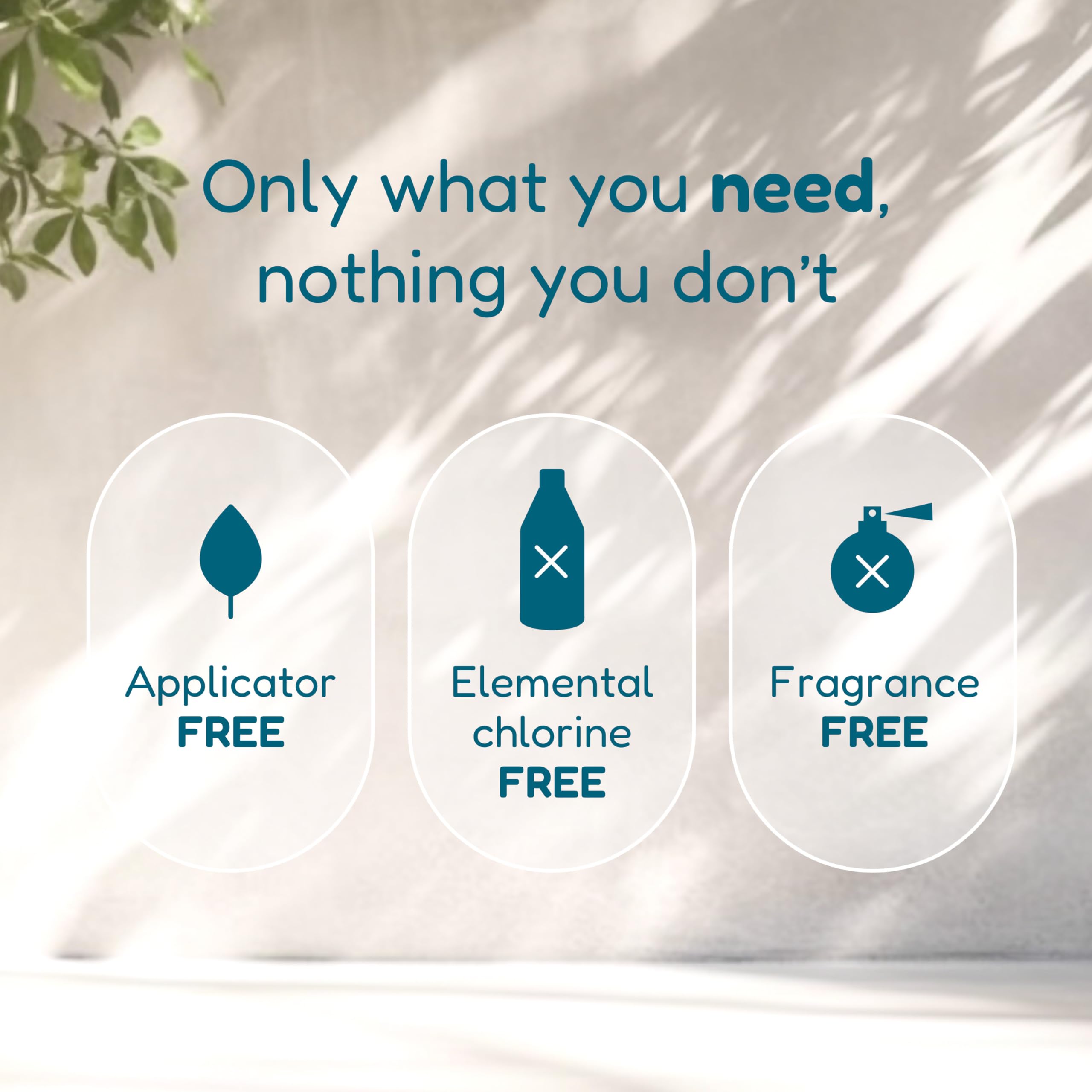 o.b. Tampons | Non-Applicator Tampon, Unscented | Super Plus Tampons, 40ct