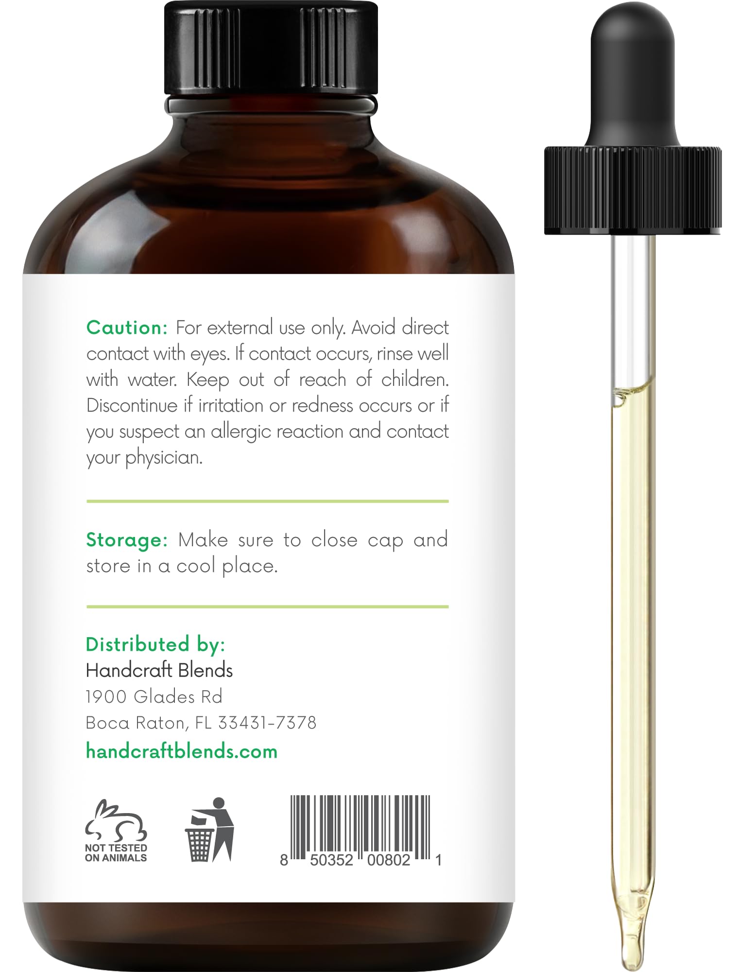 Handcraft Blends Peppermint Essential Oil - Huge 4 Fl Oz - 100% Pure and Natural - Premium Grade