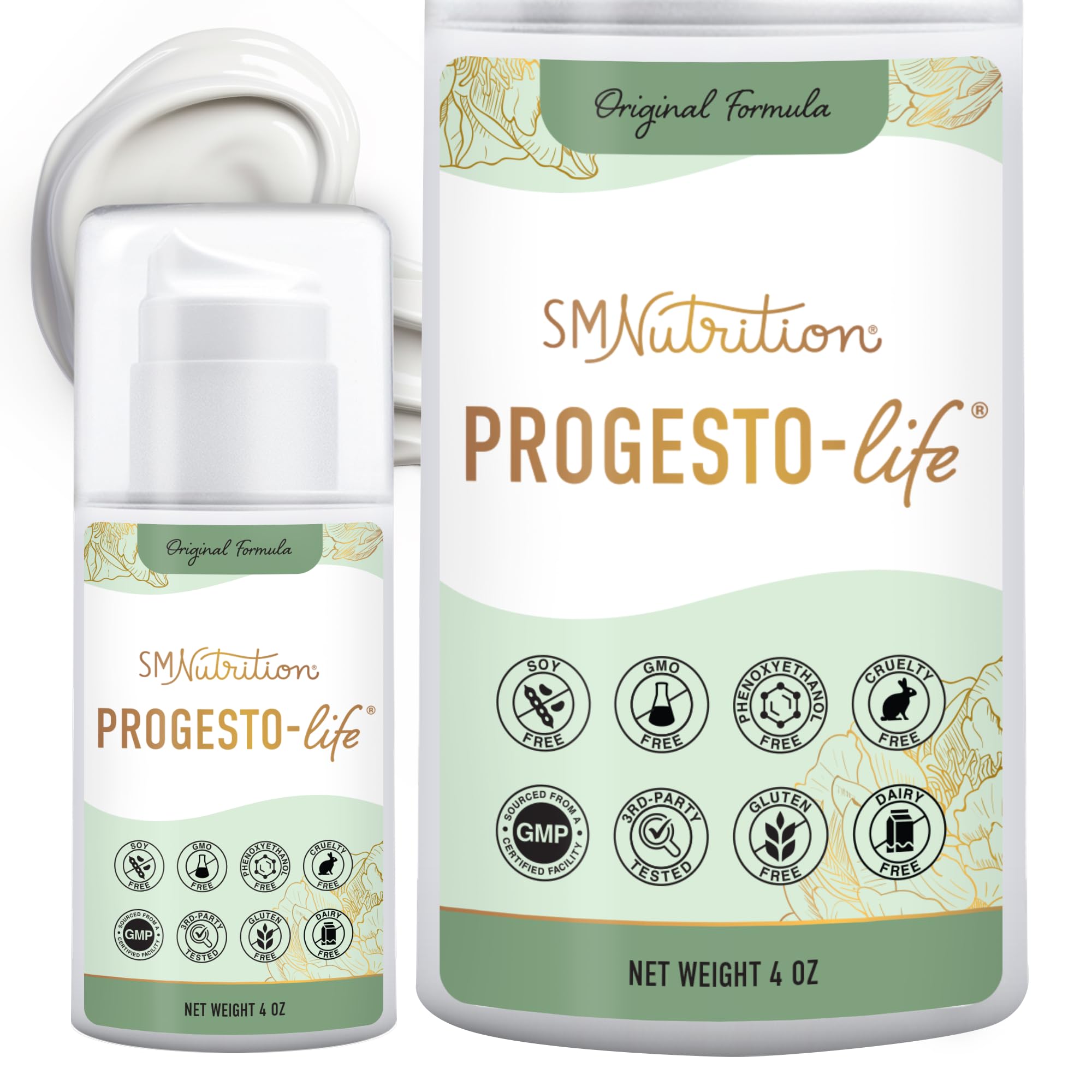 Progesterone Cream for Women | 2000mg USP Micronized Progesterone for Balance & Menstrual Support