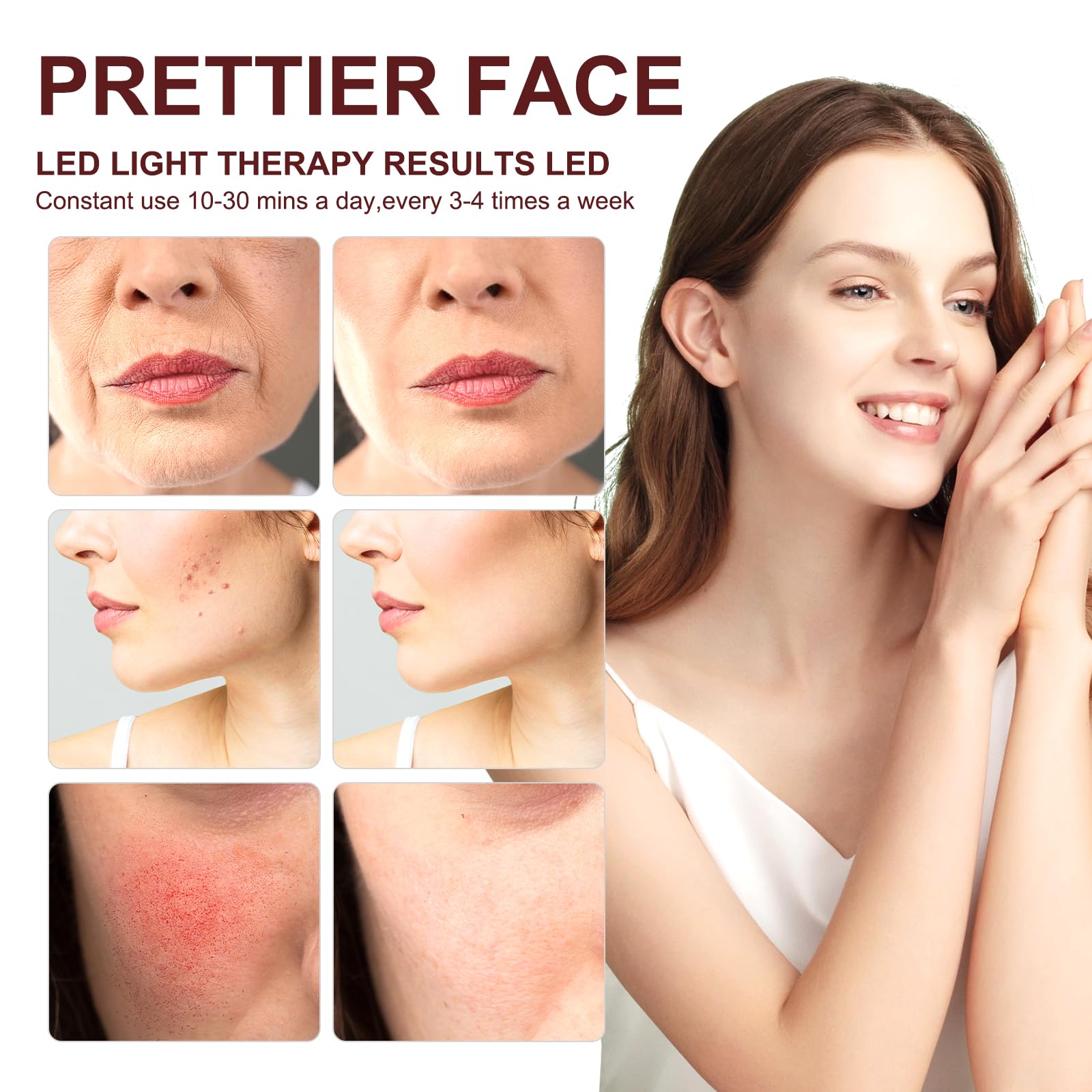 Red Light Therapy for Body with Tripod, 180LEDs Upgrated 3-in-1 Chip Infrared Light Therapy Device