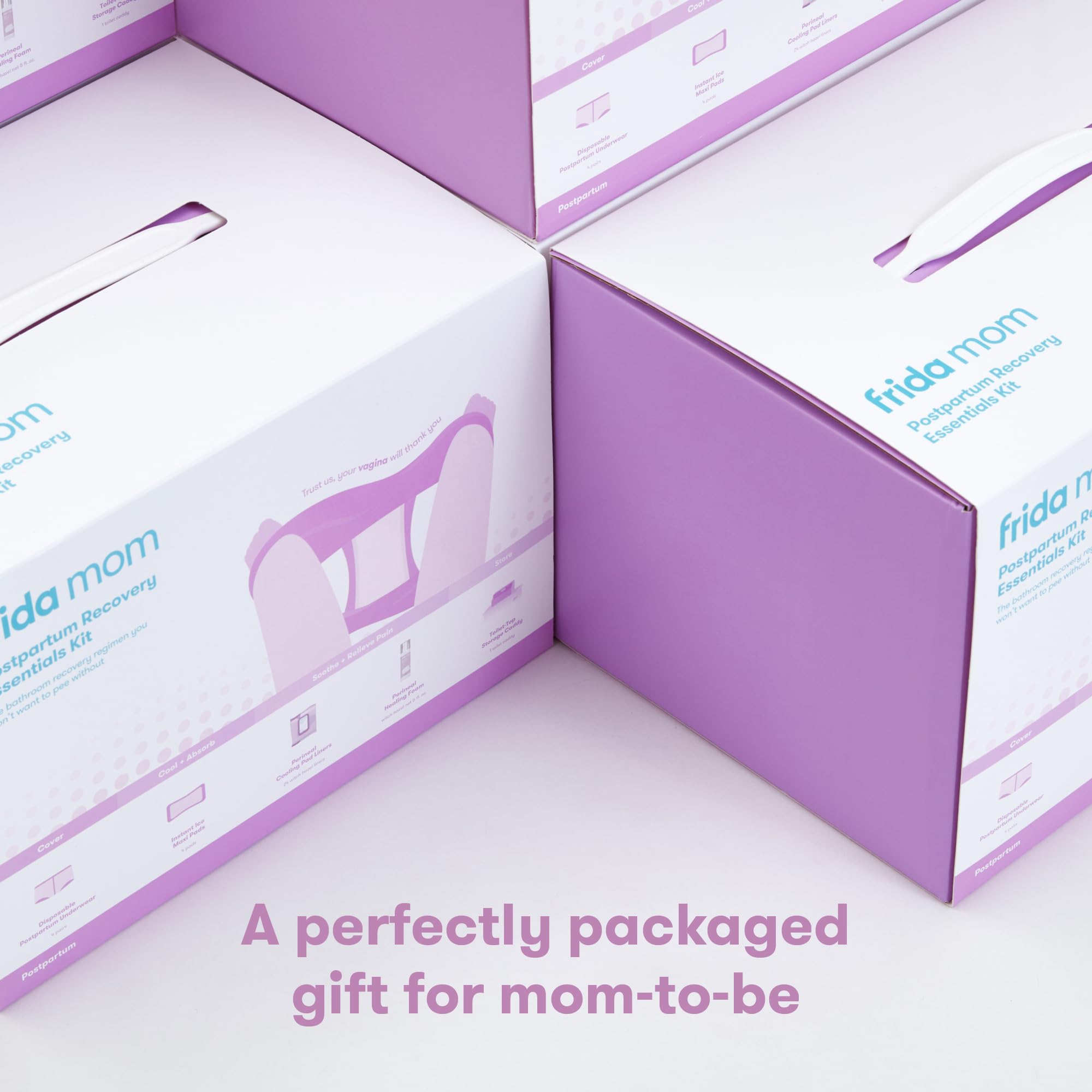 Frida Mom Postpartum Recovery Essentials Kit, New Mom Gifts, Cooling Pad Liners, Ice Maxi Pads