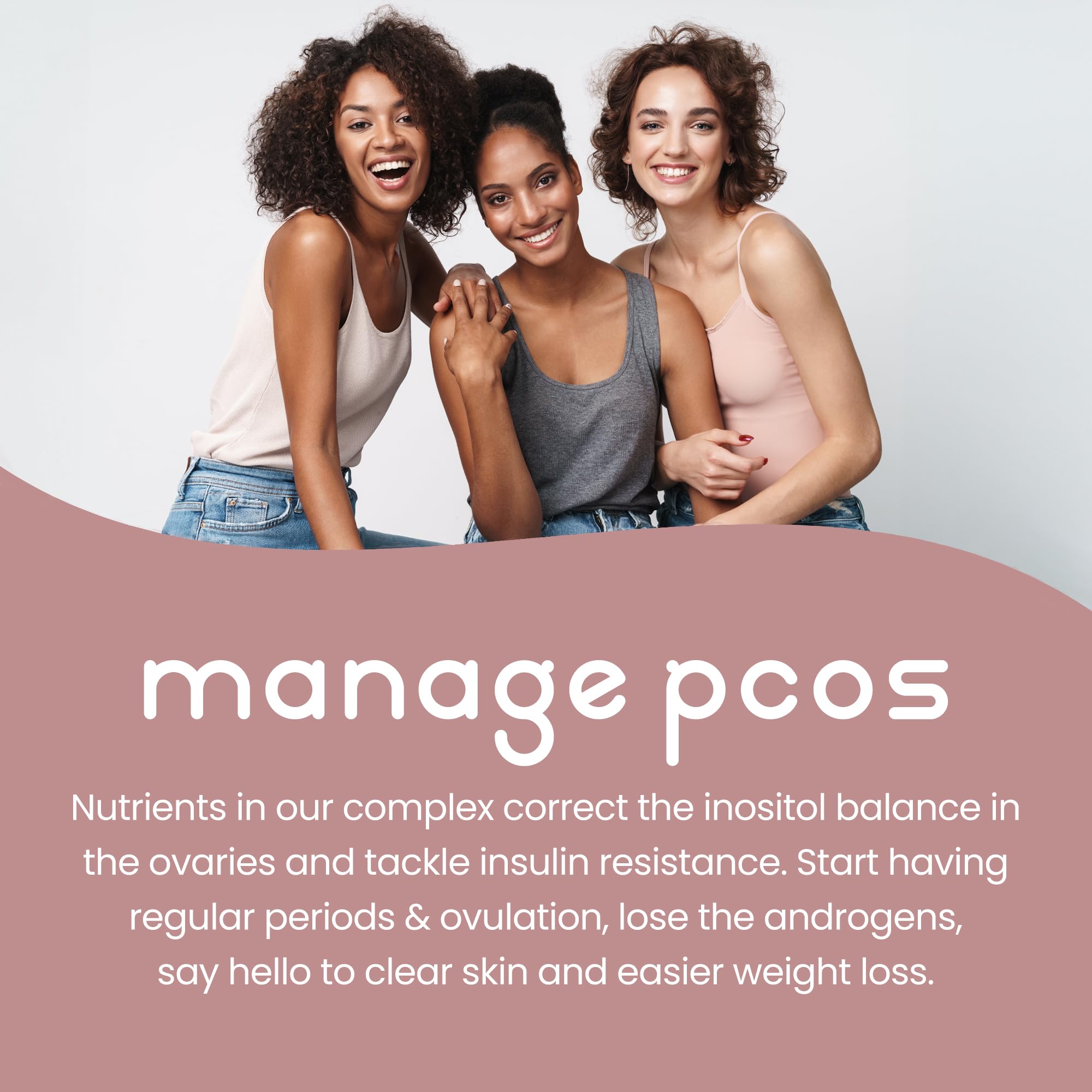 Myo and D-Chiro Inositol Complex - 4000mg per 4 Tablets - 120 Tablets (30 Day Supply)