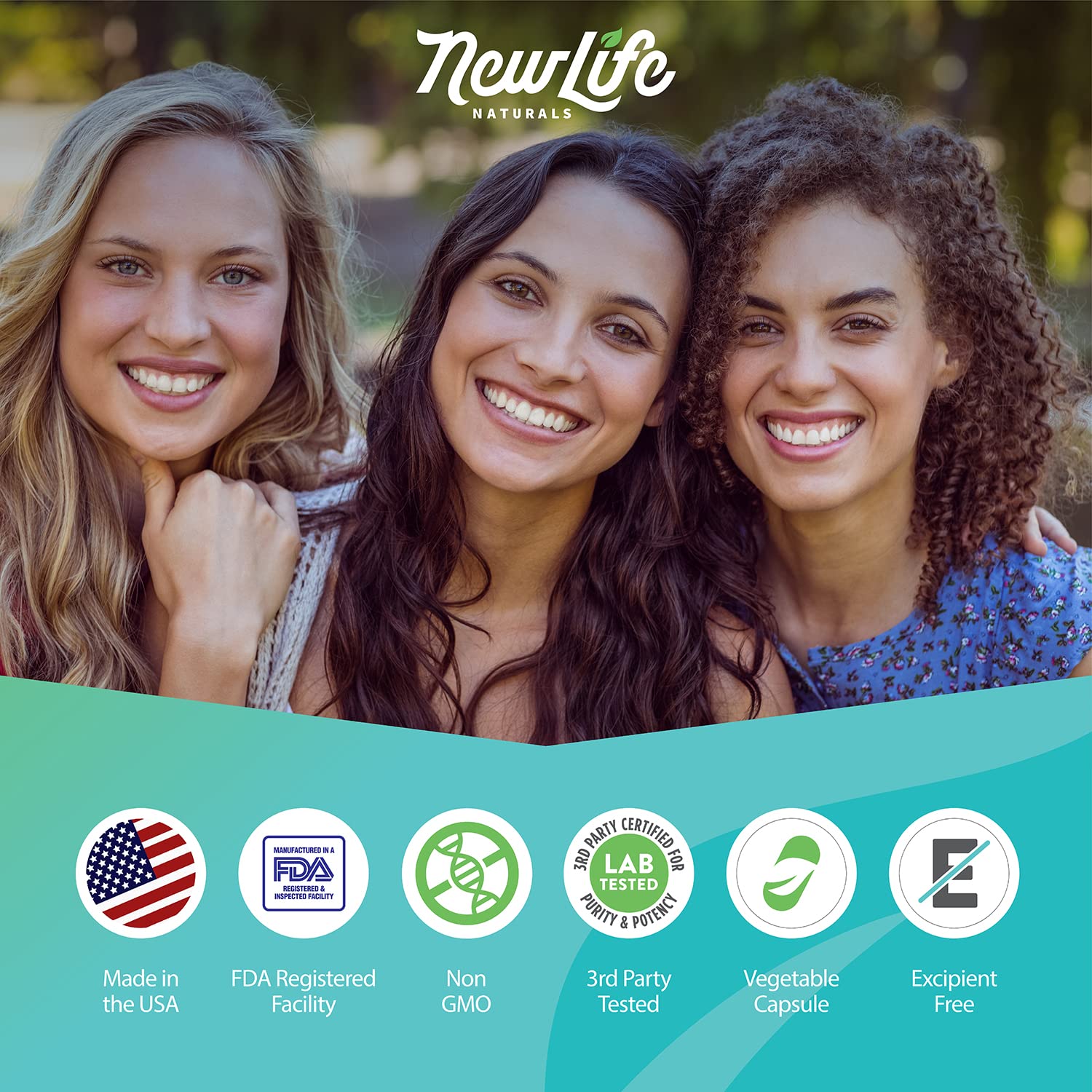 NewLife Naturals Boric Acid Vaginal Suppositories with Aloe Vera & FOS Prebiotic | Women's pH Balance Pills