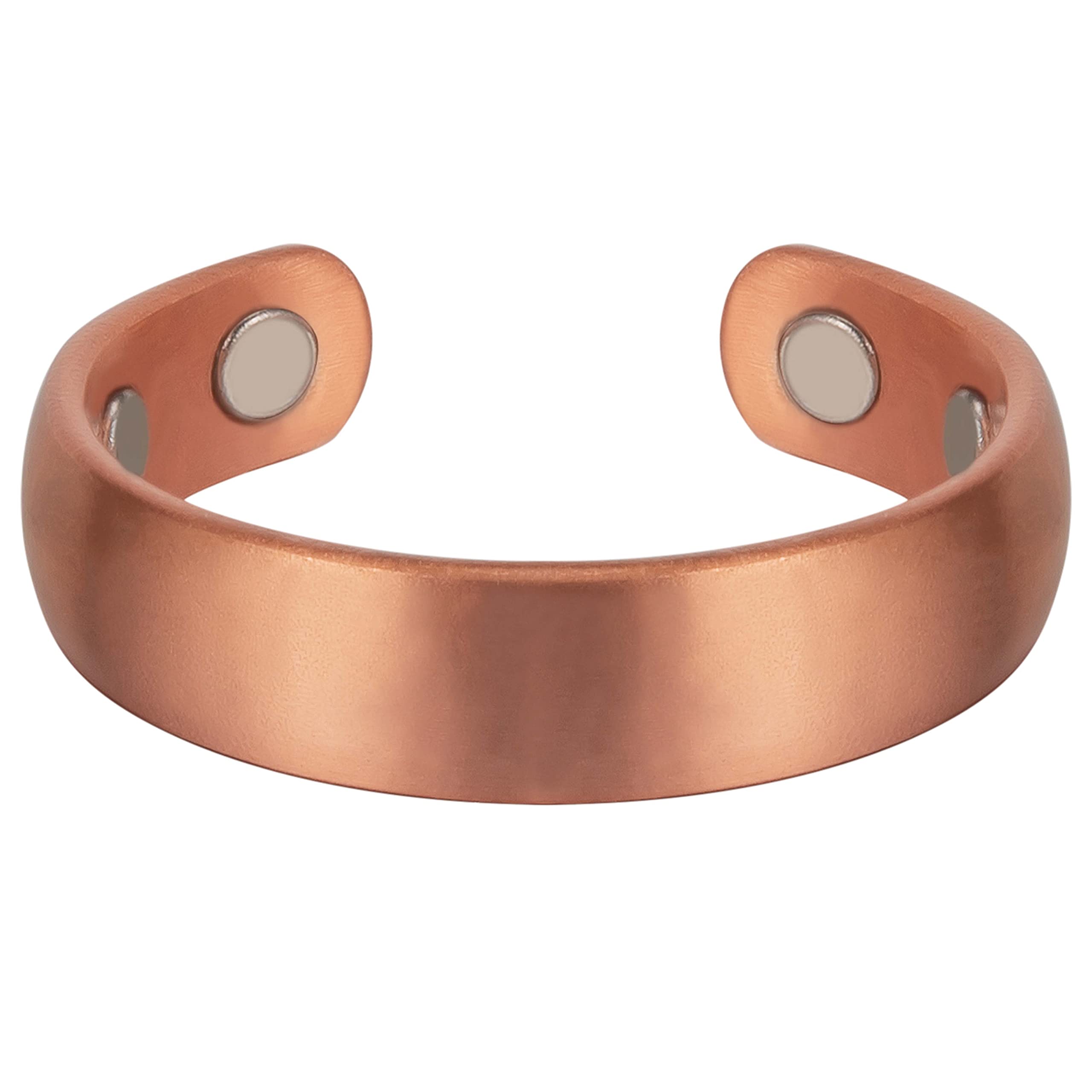 MagnetRX® Magnetic Copper Ring – Elegant Magnetic Rings – Copper Rings for Women & Men