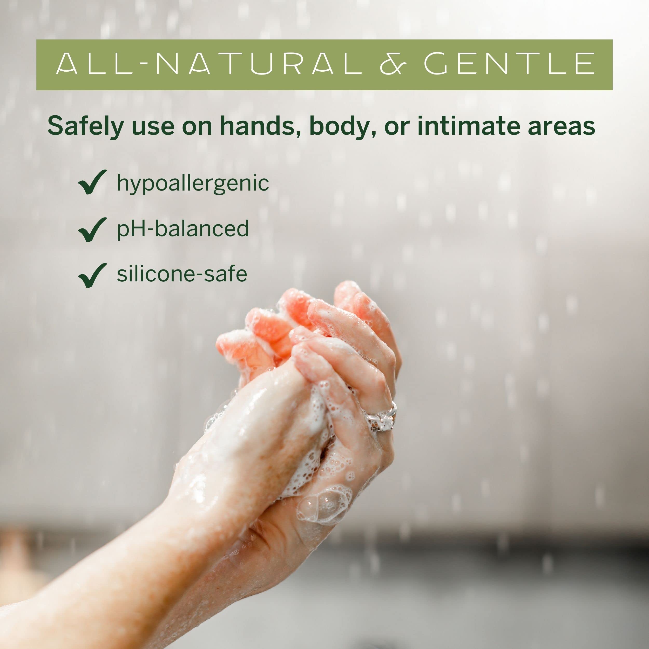 Pixie Menstrual Cup Cleaner Wash + Foaming Dispenser + More Wash in Bottle Than Any Other Brand