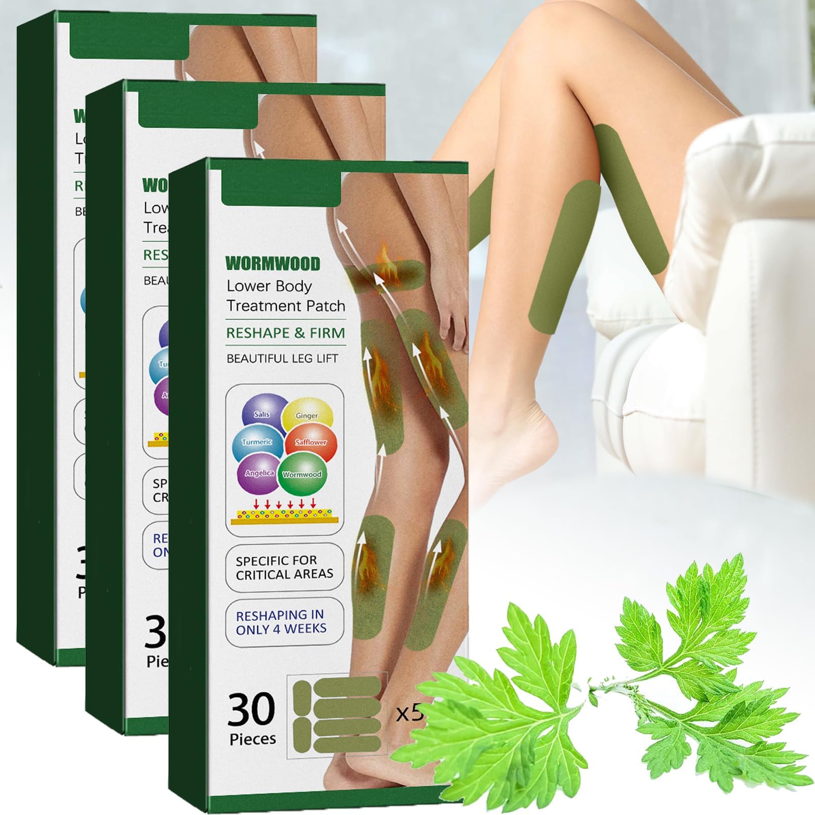 Herballegs Cellulite Reduction Patches, Herbal Legs Cellulite Reduction Patches, Herbalfusion Cellulite