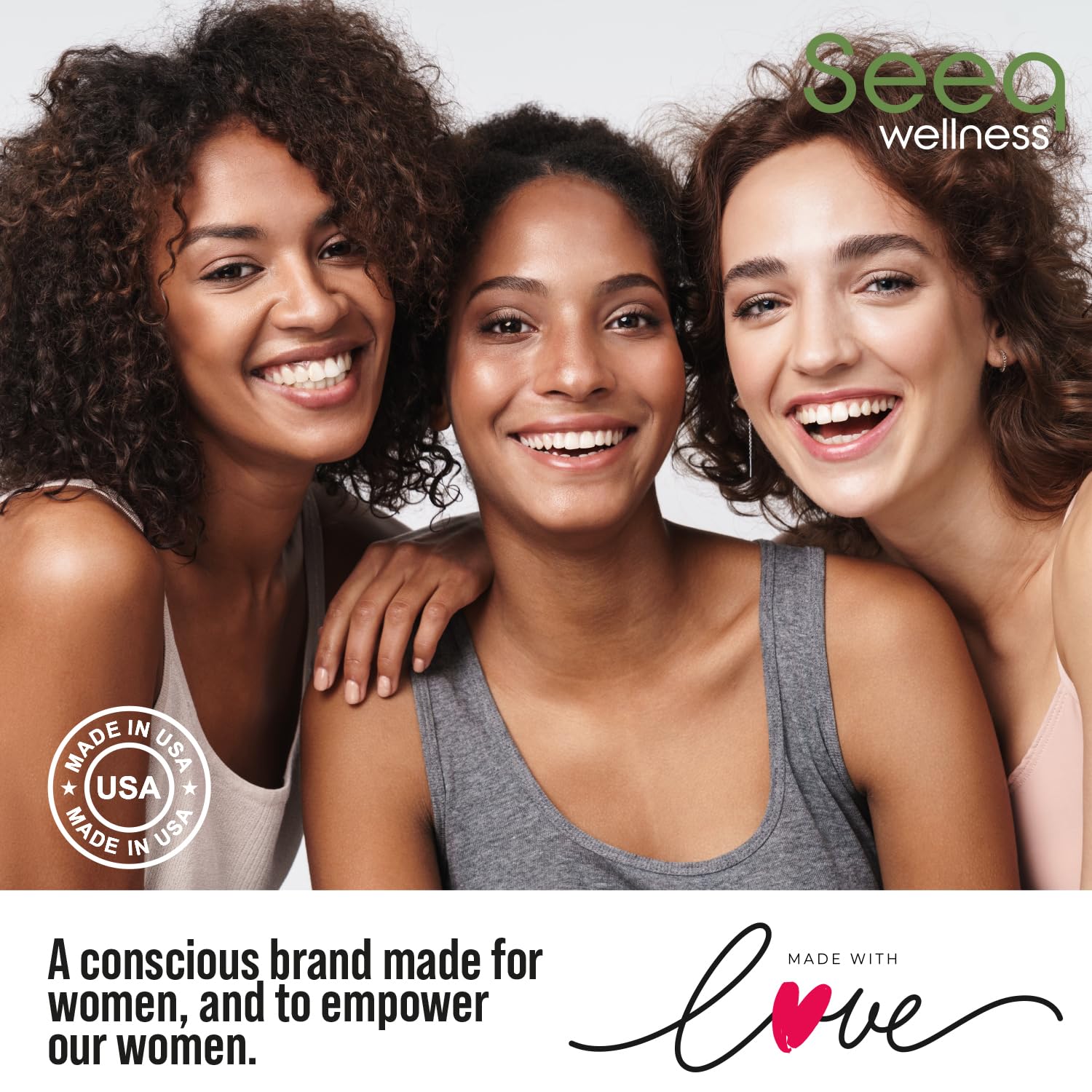 Seeq Wellness Boric Acid Vaginal Suppositories - Helps Support Odor Control and Balance Vaginal PH