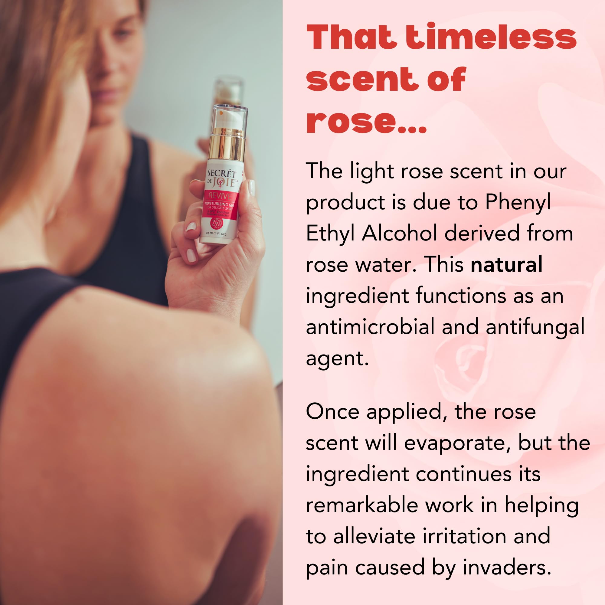 SECRET DE JOIE REVIVE Vaginal Moisturizer for Women - Long-Lasting Dryness & Discomfort Relief