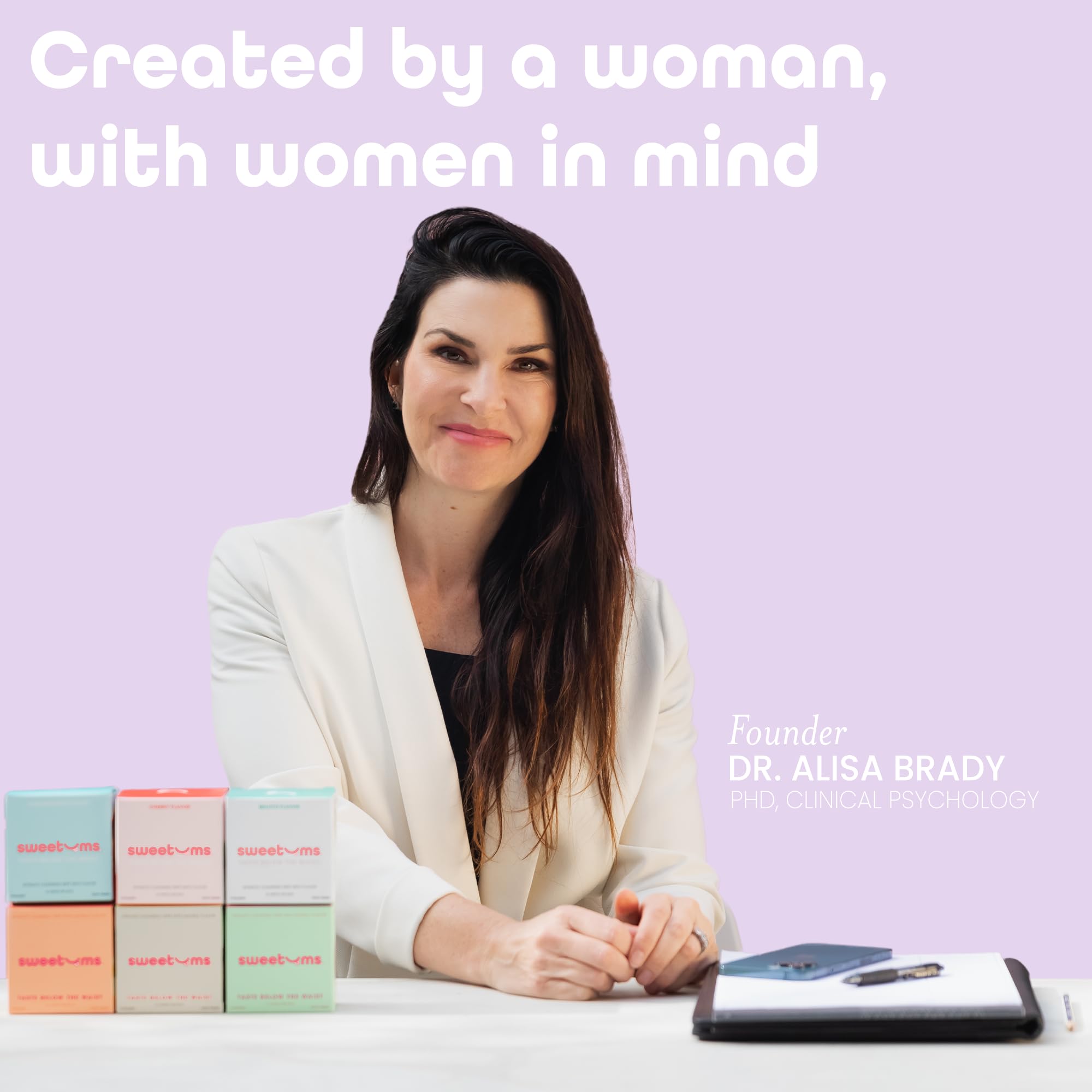 Sweetums Feminine Wipes For Women, Individually Wrapped - pH Balanced Flavored Intimate Wipes