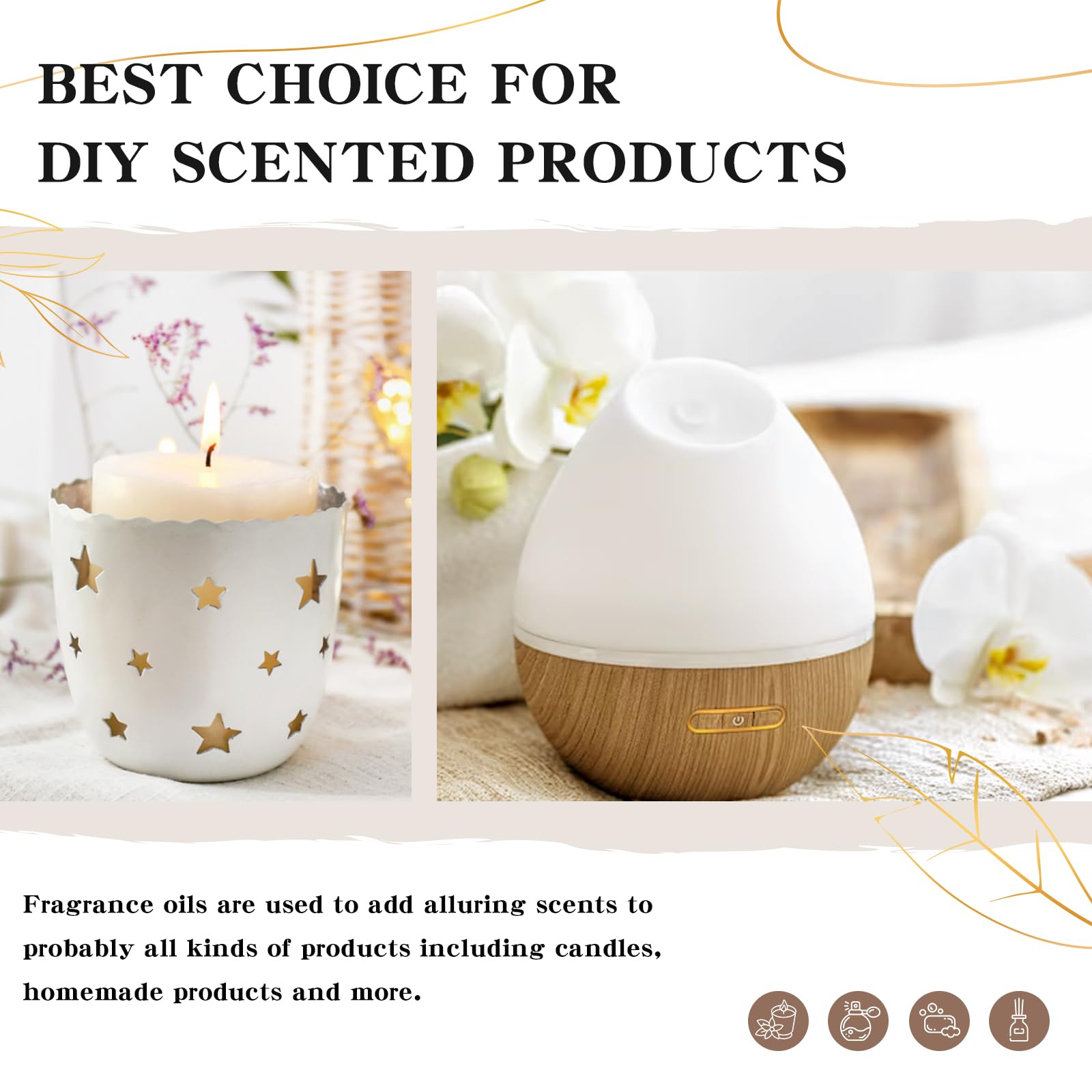 EUQEE Dragons Blood Fragrance Oils, 60ml Scent Essential Oils with Glass Dropper for Diffusers