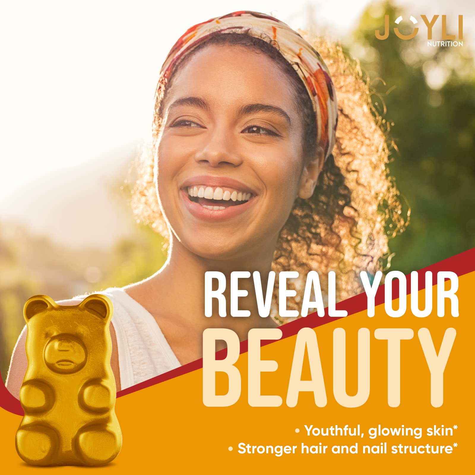 Joyli Superfruit Gummies - Sugar-Free Fruit Multivitamin Gummies for Adults - Natural