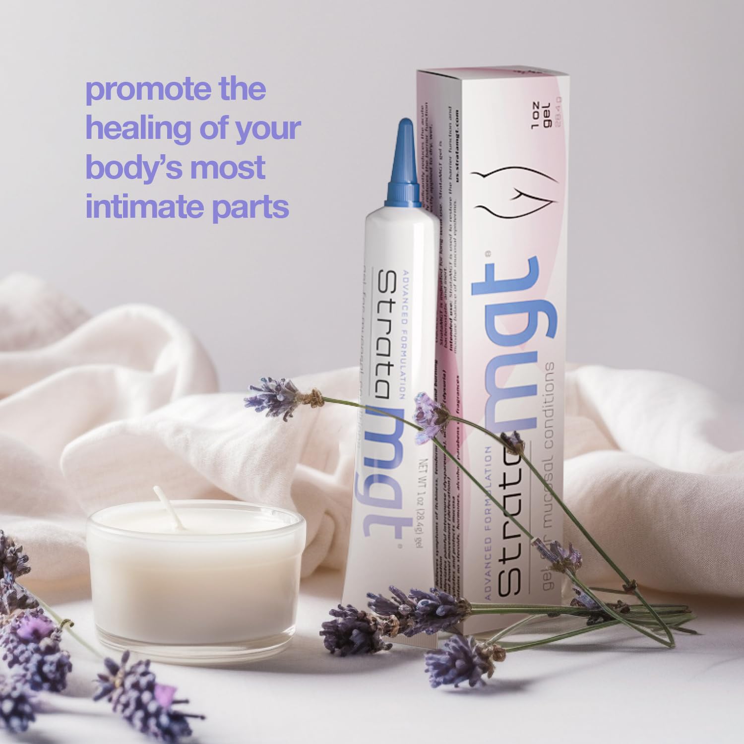 StrataMGT Vaginal Moisturizer - Non-Hormonal & Non-Steroidal- Post Menopause Support