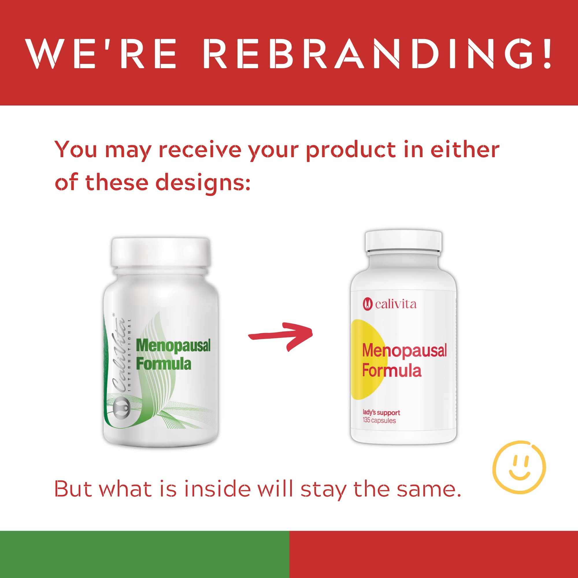 CaliVita Menopausal Formula - Menopause Relief Supplements for Women with Dong Quai, Black Kohosh