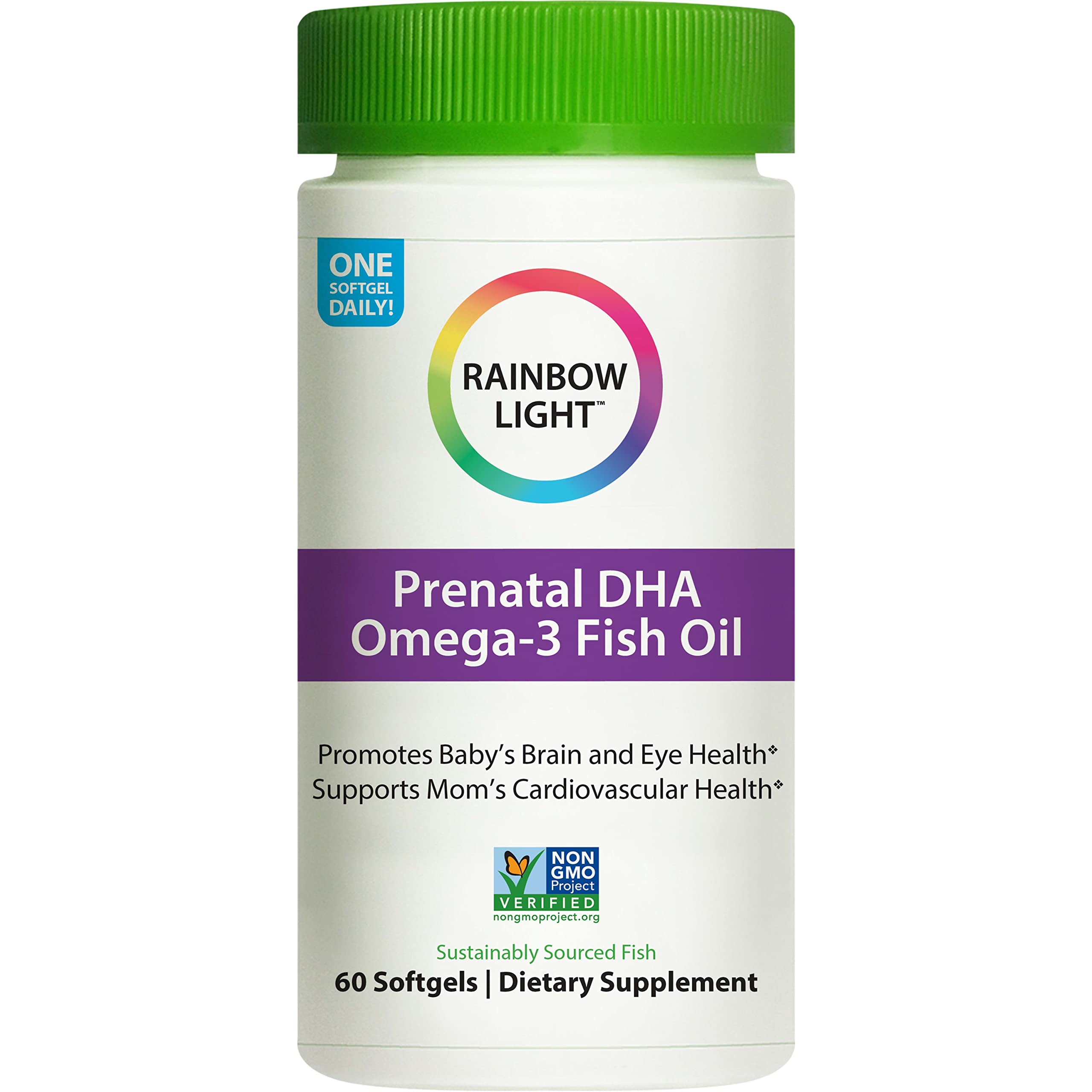 Rainbow Light Prenatal One High Potency Daily Multivitamin with Folate, Ginger and Probiotics