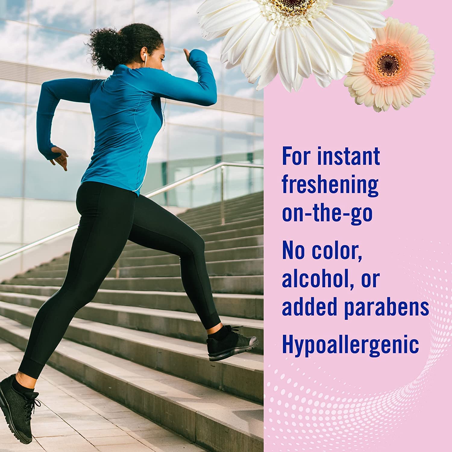 Vagisil Feminine Dry Wash Deodorant Spray for Women, Gynecologist Tested, Paraben Free, 3 Scent