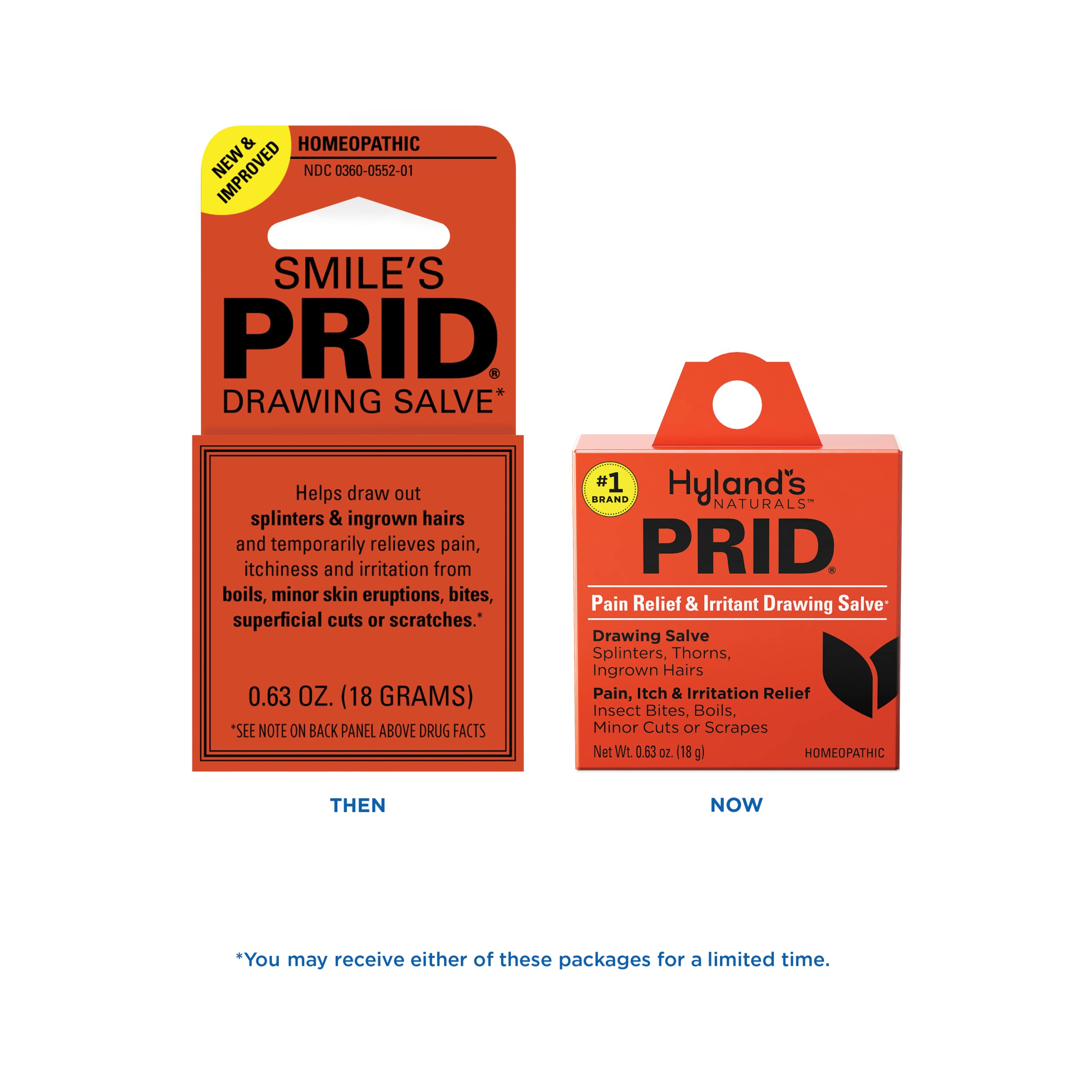 Hyland's PRID Drawing Salve Naturals (2 Pack)