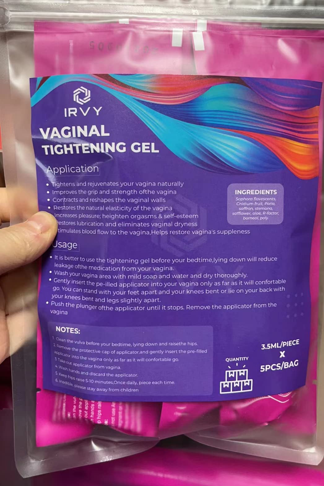 Irvy - Premium Vaginial Tightening Cream for Vag Instantly - Feminine Care for Vaginal Tightening Gel Products