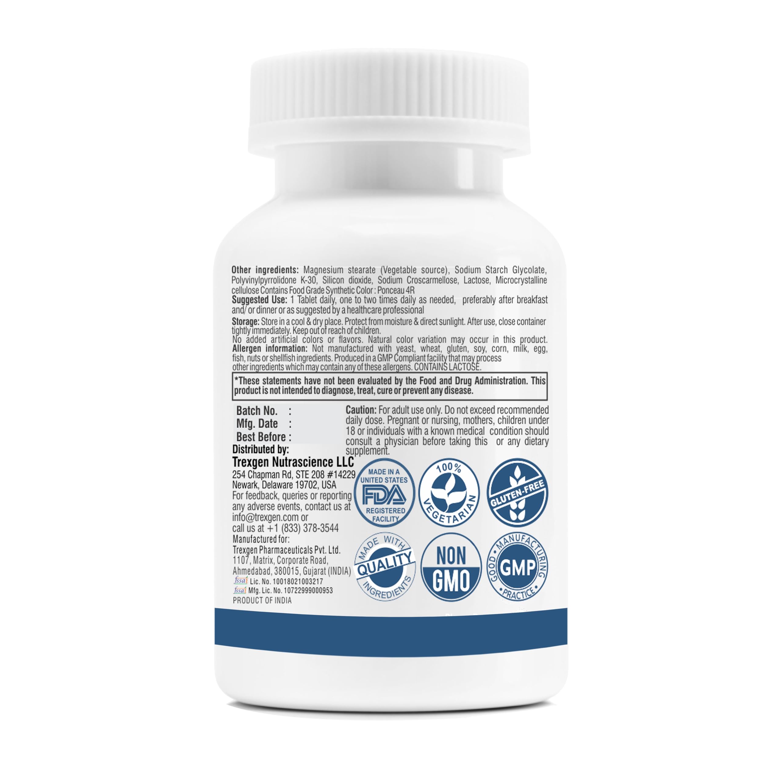 Trexgenics MENOSTOP Complete Menopause Support with Isoflavones