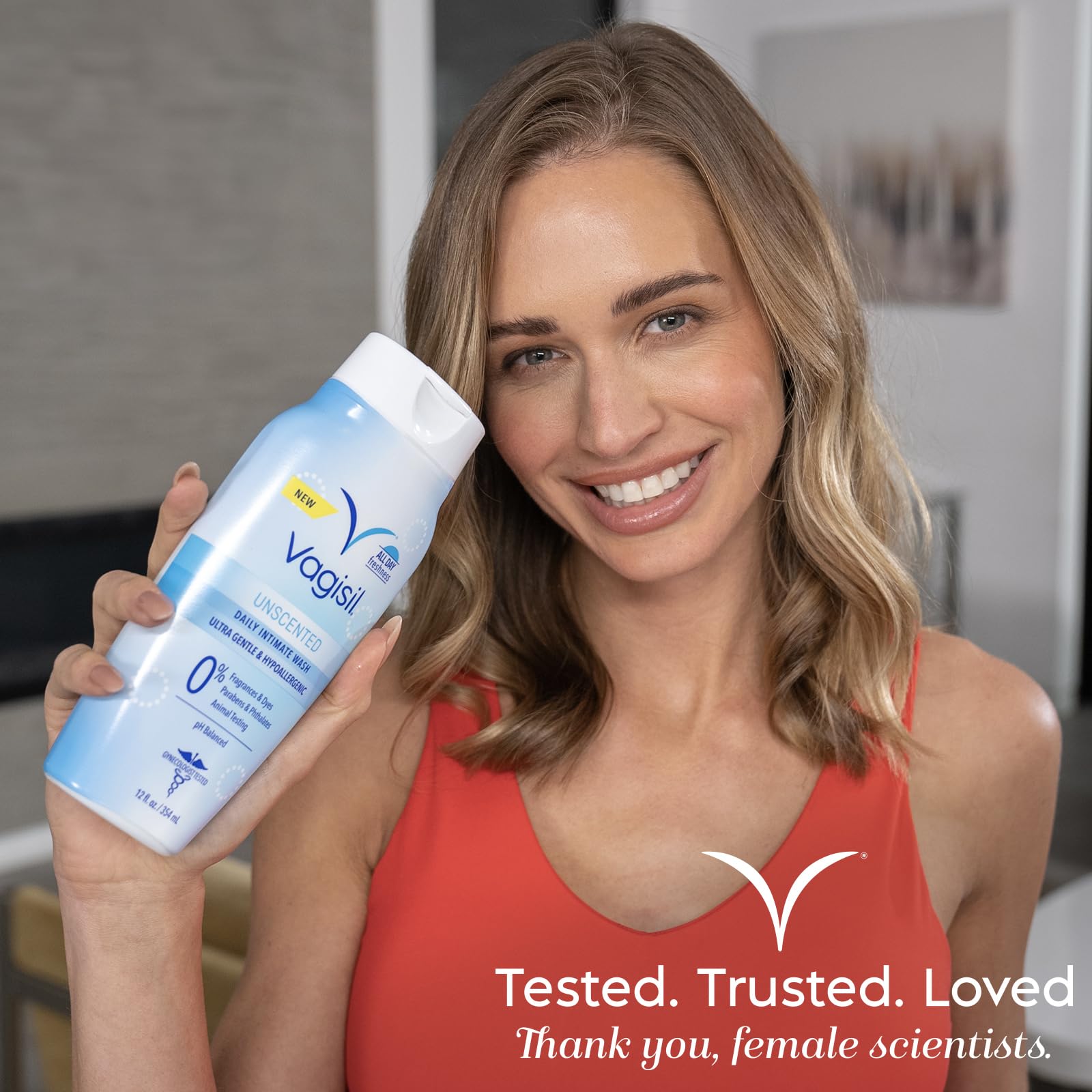 Vagisil Feminine Wash for Intimate Area Hygiene, pH Balanced and Gynecologist Tested