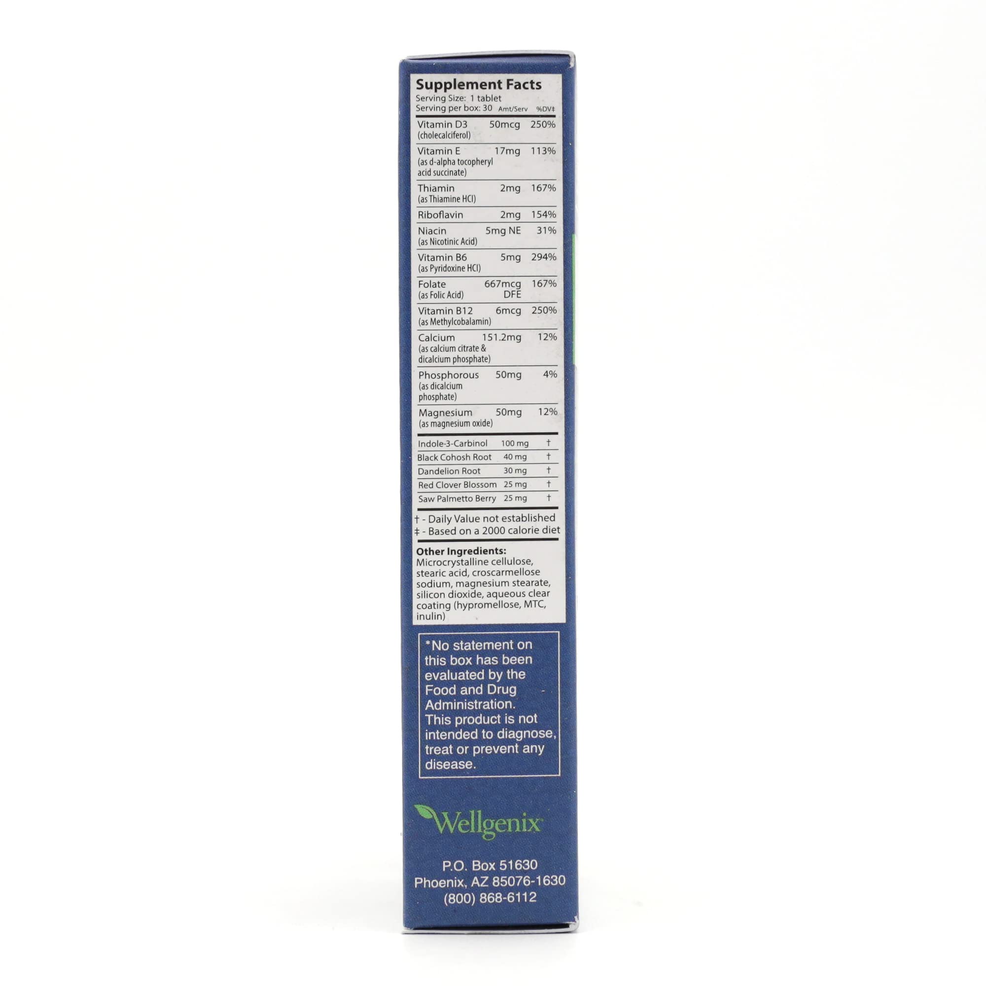 Wellgenix Menocet Plus Menopause Support - All-in-One Menopause Supplement - Daily Relief Feminine