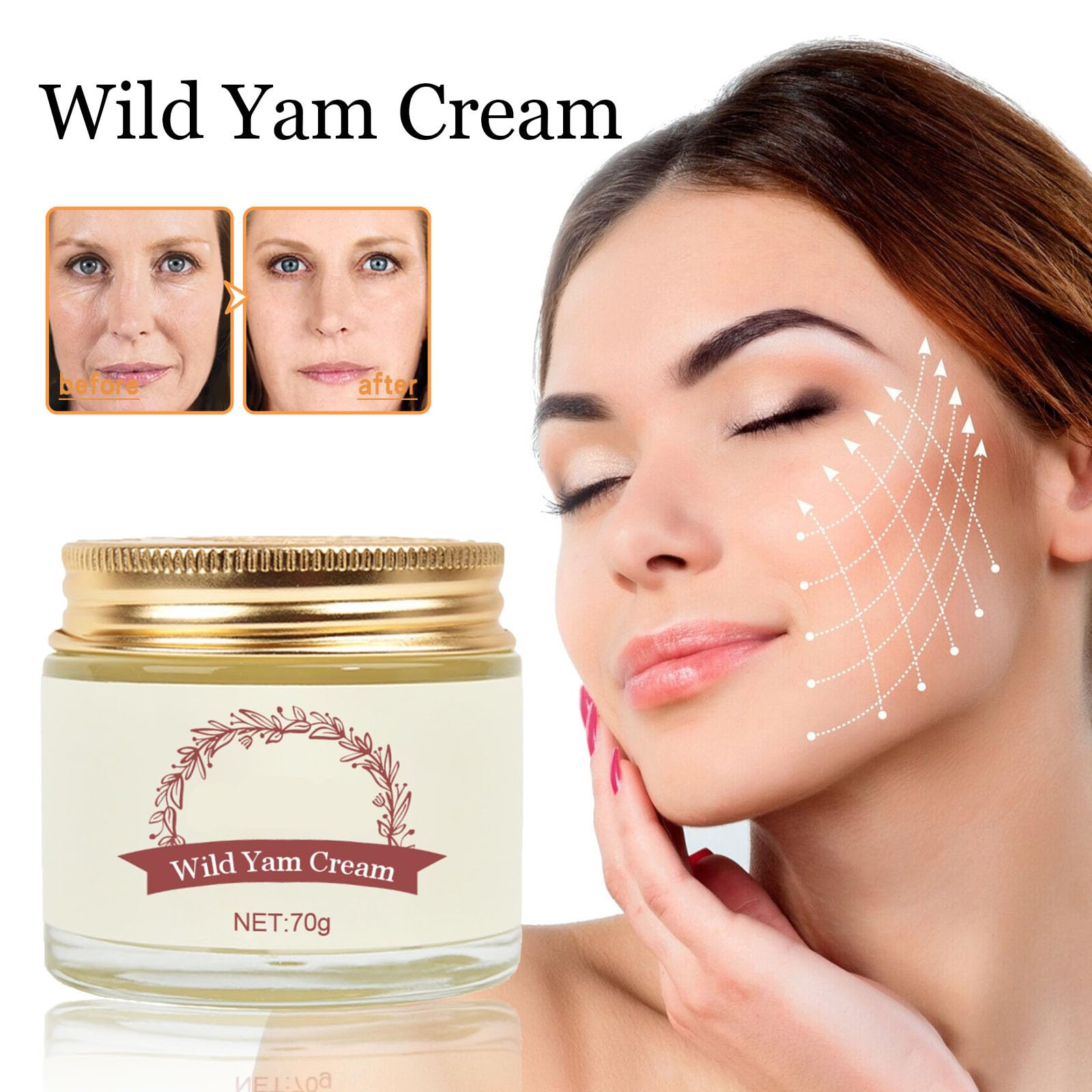 Wild Yam Cream For Hormone Balance, Annas Wild Yam Cream Organic, Anna'S Wild Yam Cream