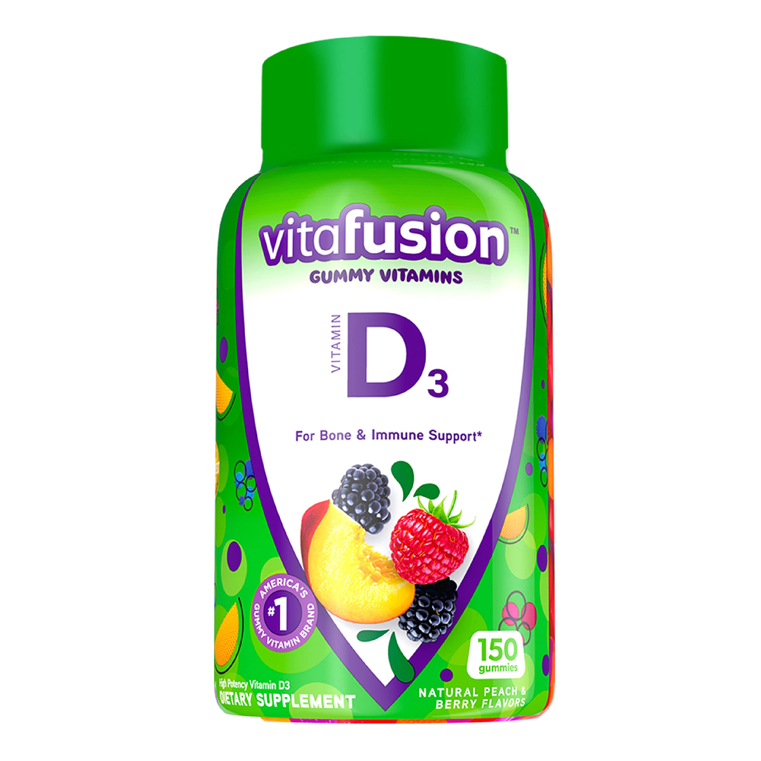 Vitafusion PreNatal Gummy Vitamins & Vitamin D3 Gummy Vitamins for Bone and Immune