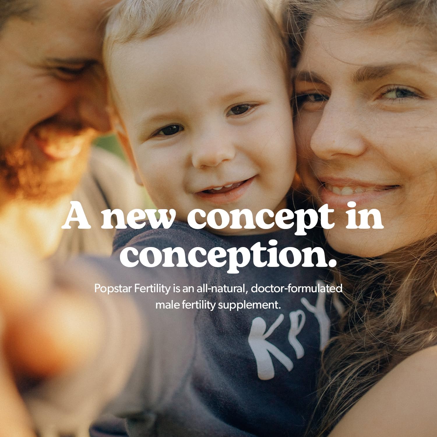 POPSTAR Fertility Supplement for Men - Doctor Formulated Men's Prenatal Vitamins