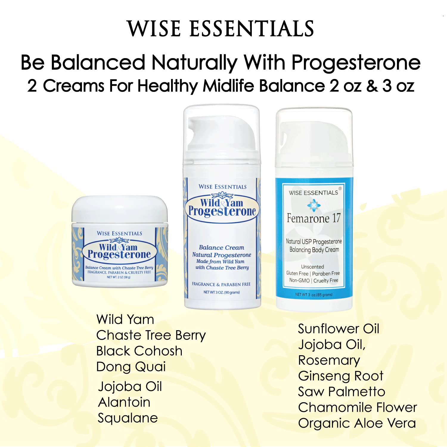 Progesterone Cream for Women Paraben Free - Bioidentical Progesterone Balance Body Cream