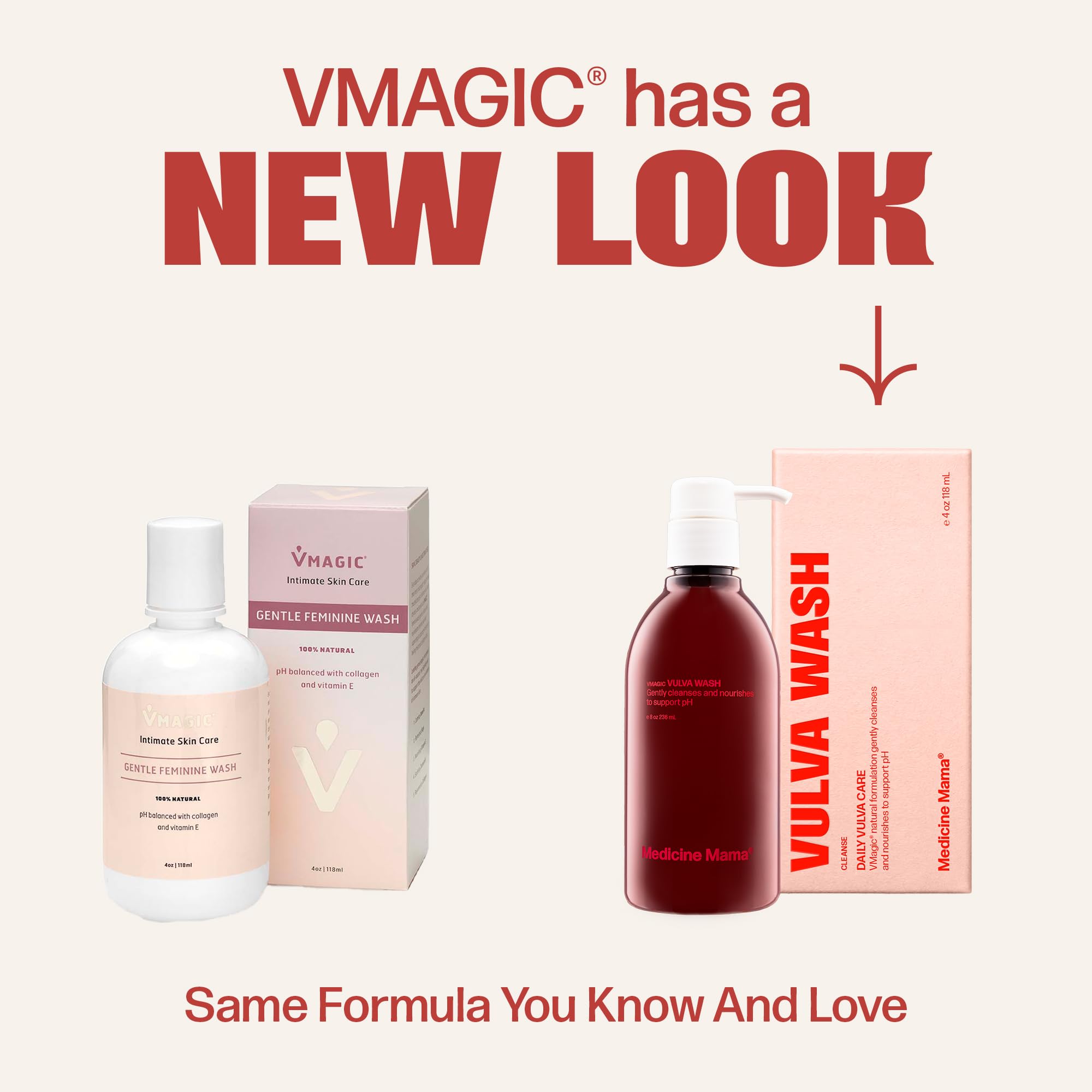 VMAGIC by Medicine Mama Gentle Vulva Wash – pH Balanced to Cleanse and Rejuvenate Intimate Skin