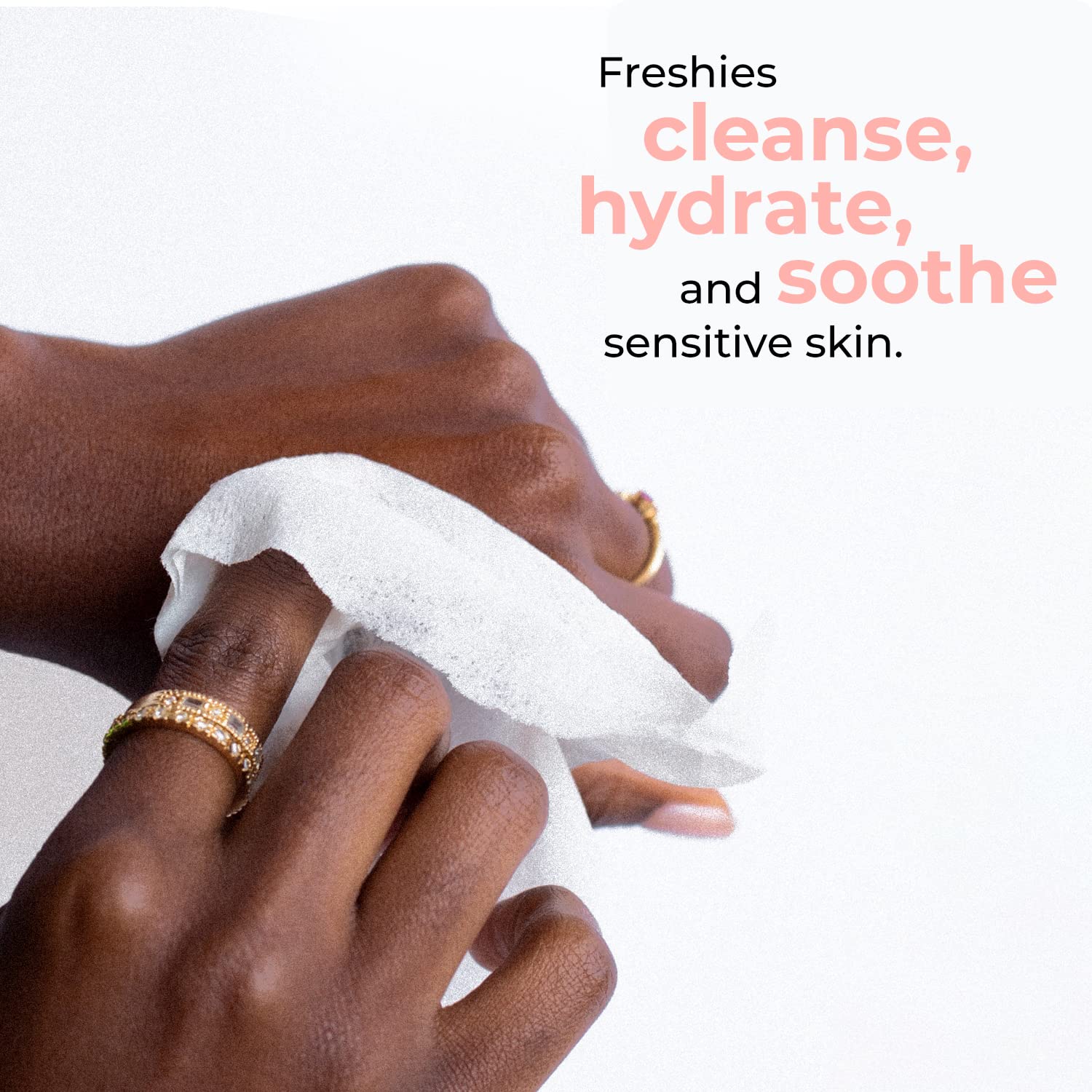 Woo More Play Freshies: All-Natural Feminine Intimacy Towelette Wipes with Coconut Oil