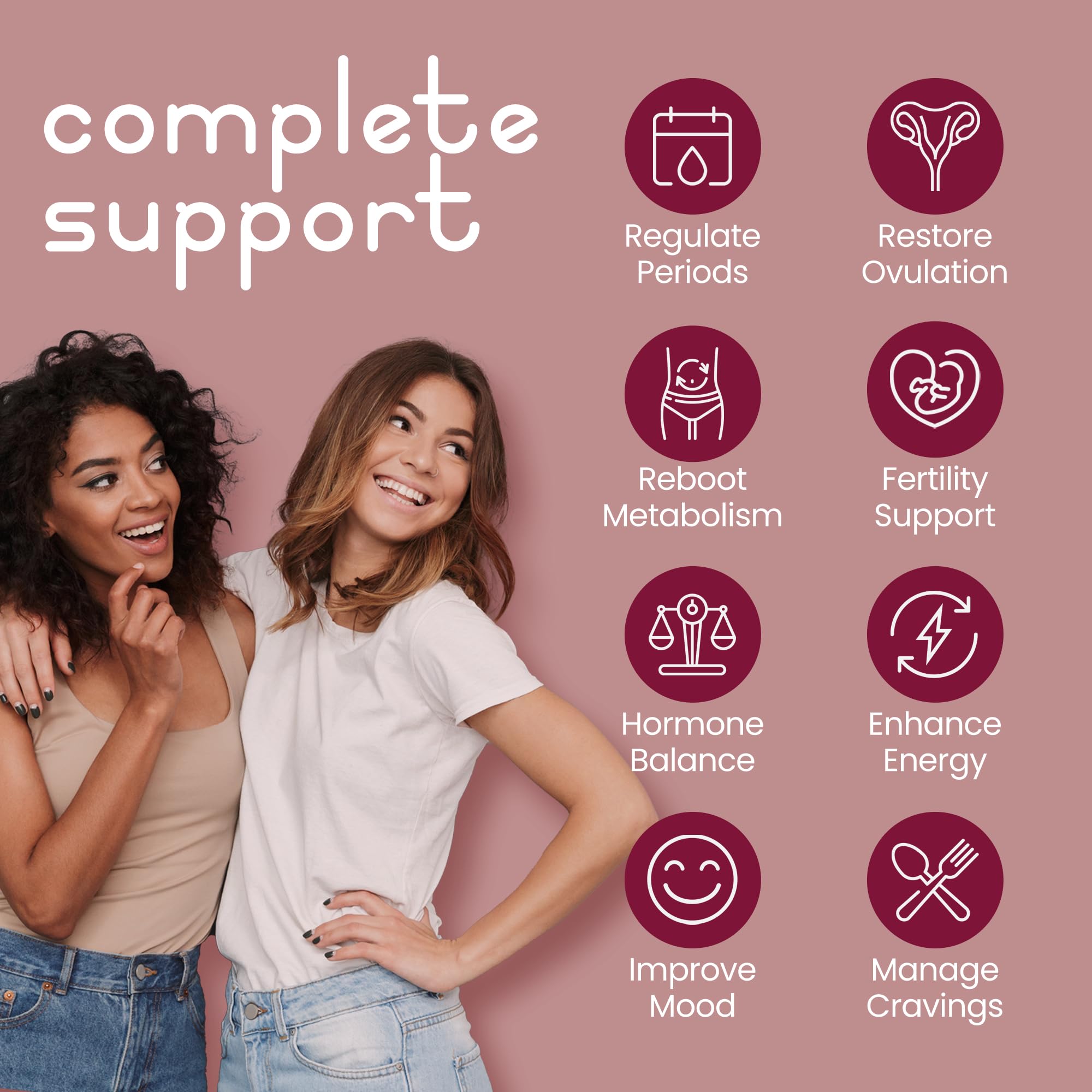 Myo and D-Chiro Inositol Complex - 4000mg per 4 Tablets - 120 Tablets (30 Day Supply)