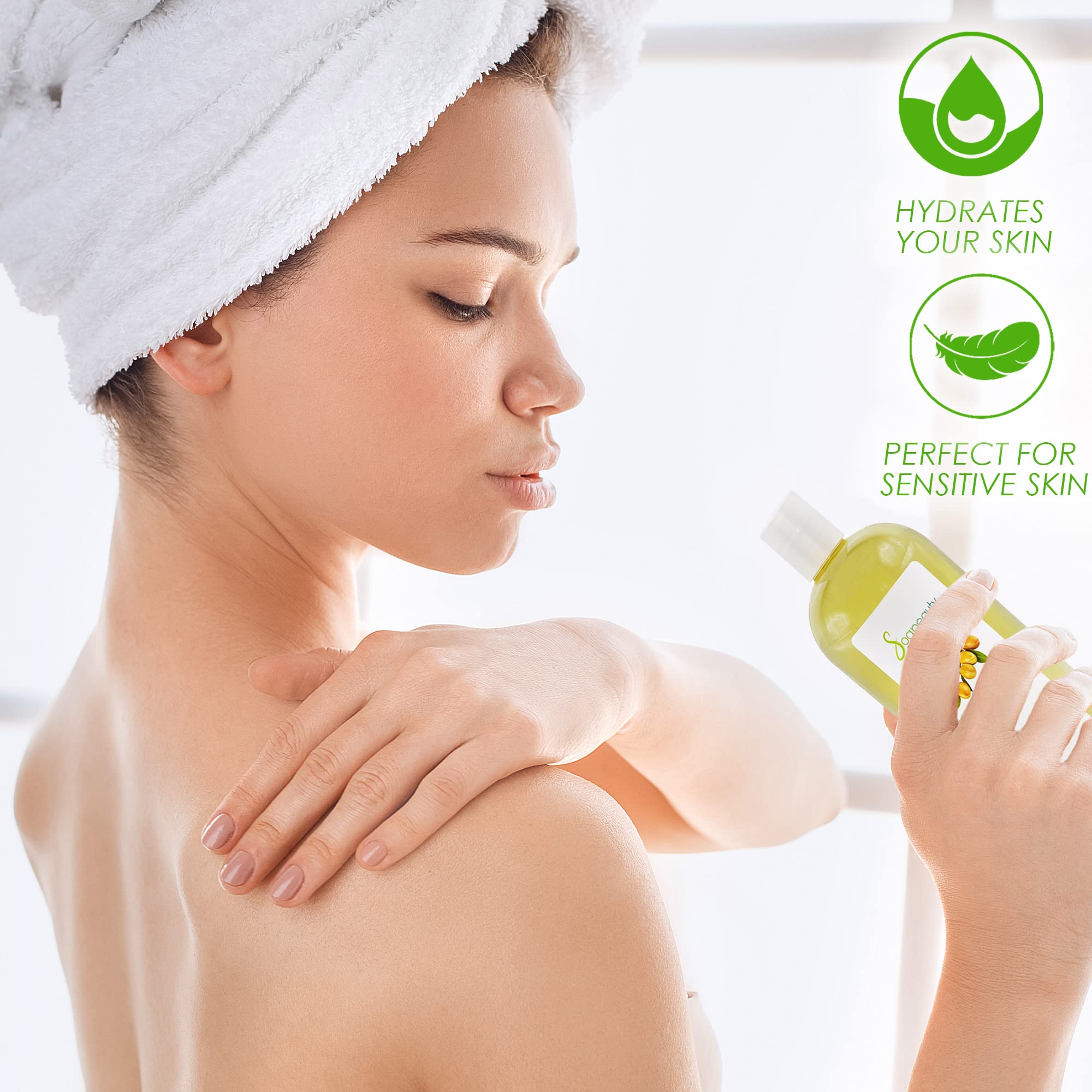 Soapeauty Cold Pressed Refined ARGAN OIL | 100% Natural & Pure | Carrier for Essential Oils, Argan Oil